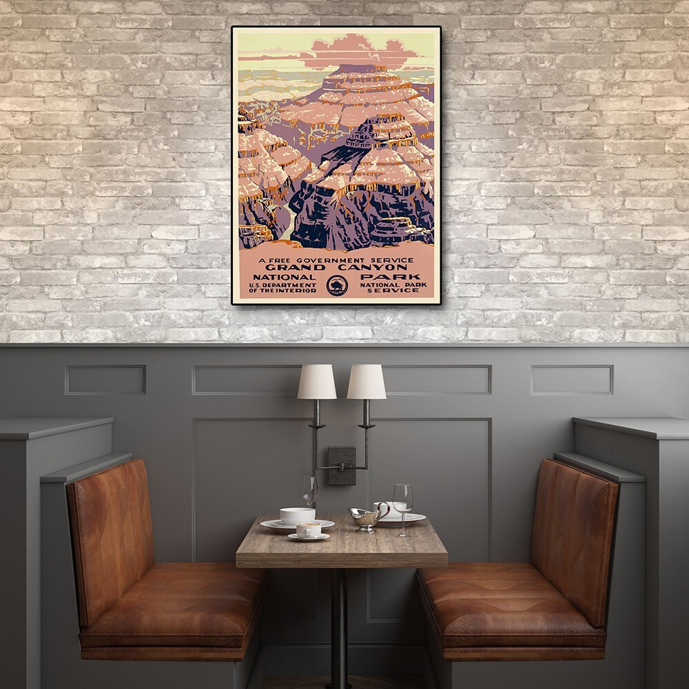 11"" X 14"" Grand Canyon C1938 Vintage Travel Poster Wall Art