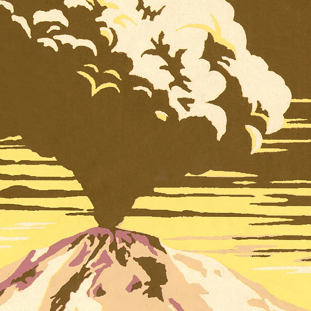 24"" X 32"" Lassen Volcanic National Park Vintage Travel Poster Wall Art