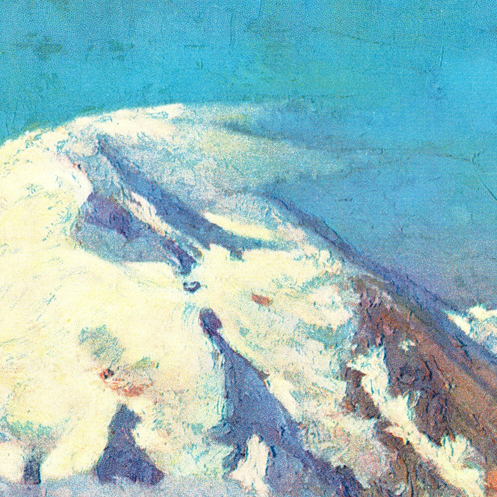 11"" X 14"" Mt. St. Helens C1920S Vintage Travel Poster Wall Art