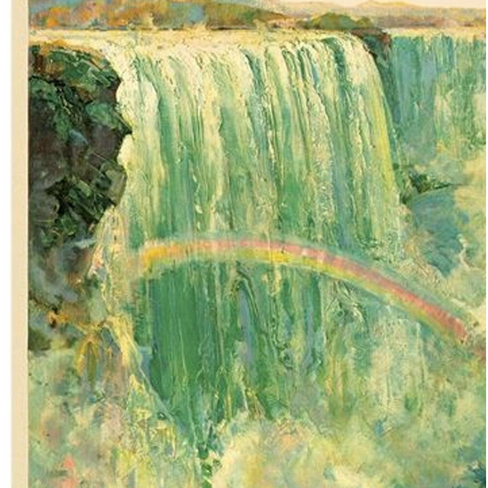 9"" X 12"" Niagra Falls New York C1920S Vintage Travel Poster Wall Art