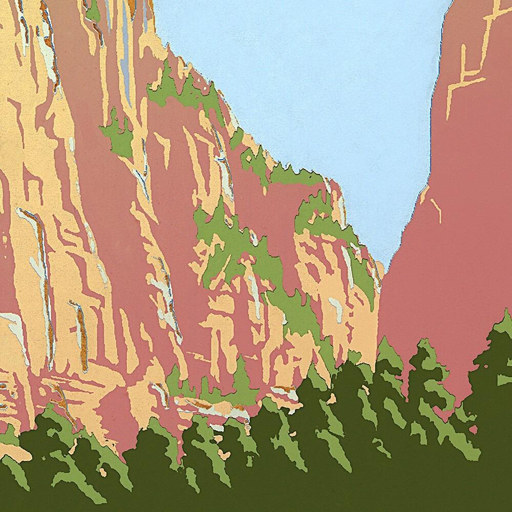 36"" X 48"" Zion National Park C1938 Vintage Travel Poster Wall Art