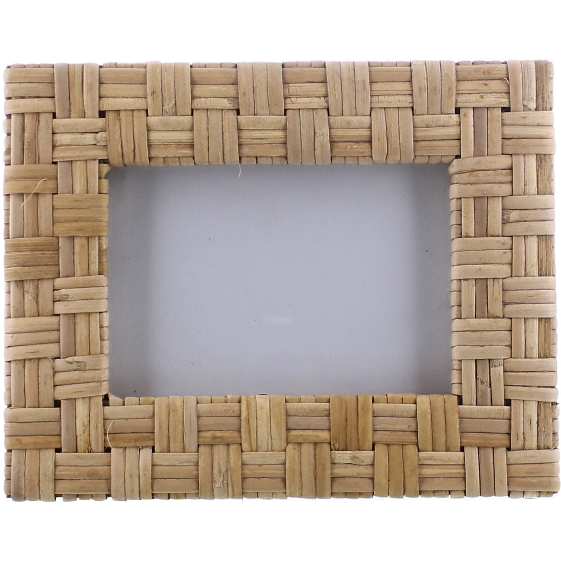 4X6 Woven Bamboo Rectangular Frame