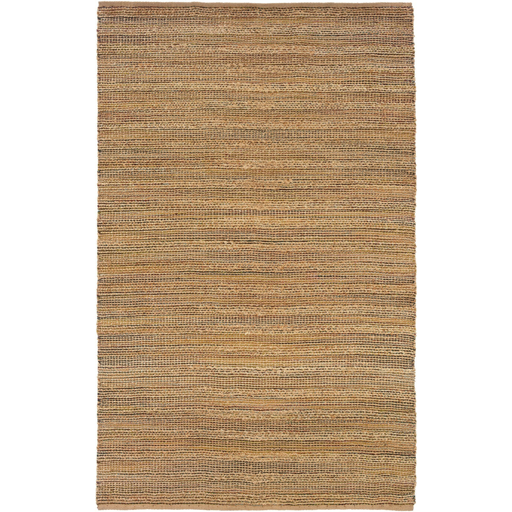 8 X 10 Brown Braided Jute Area Rug
