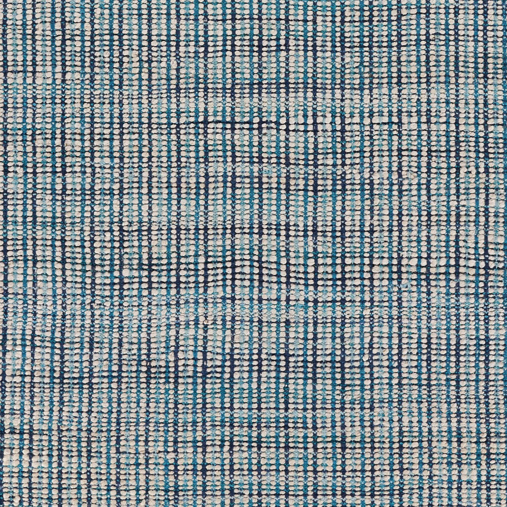 9 X 12 Classic Blue Jute Area Rug