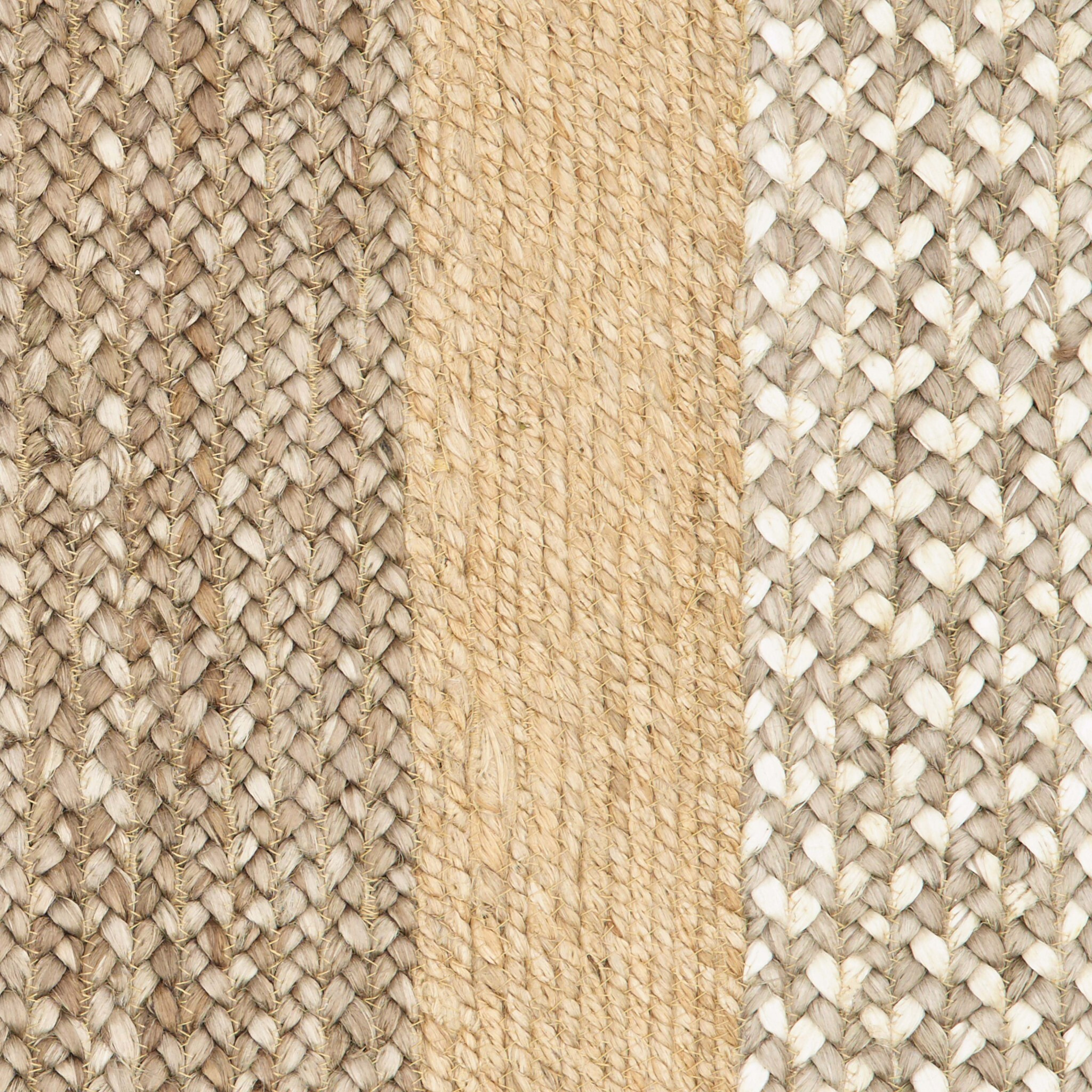 8 X 10 Tan And Beige Bordered Area Rug