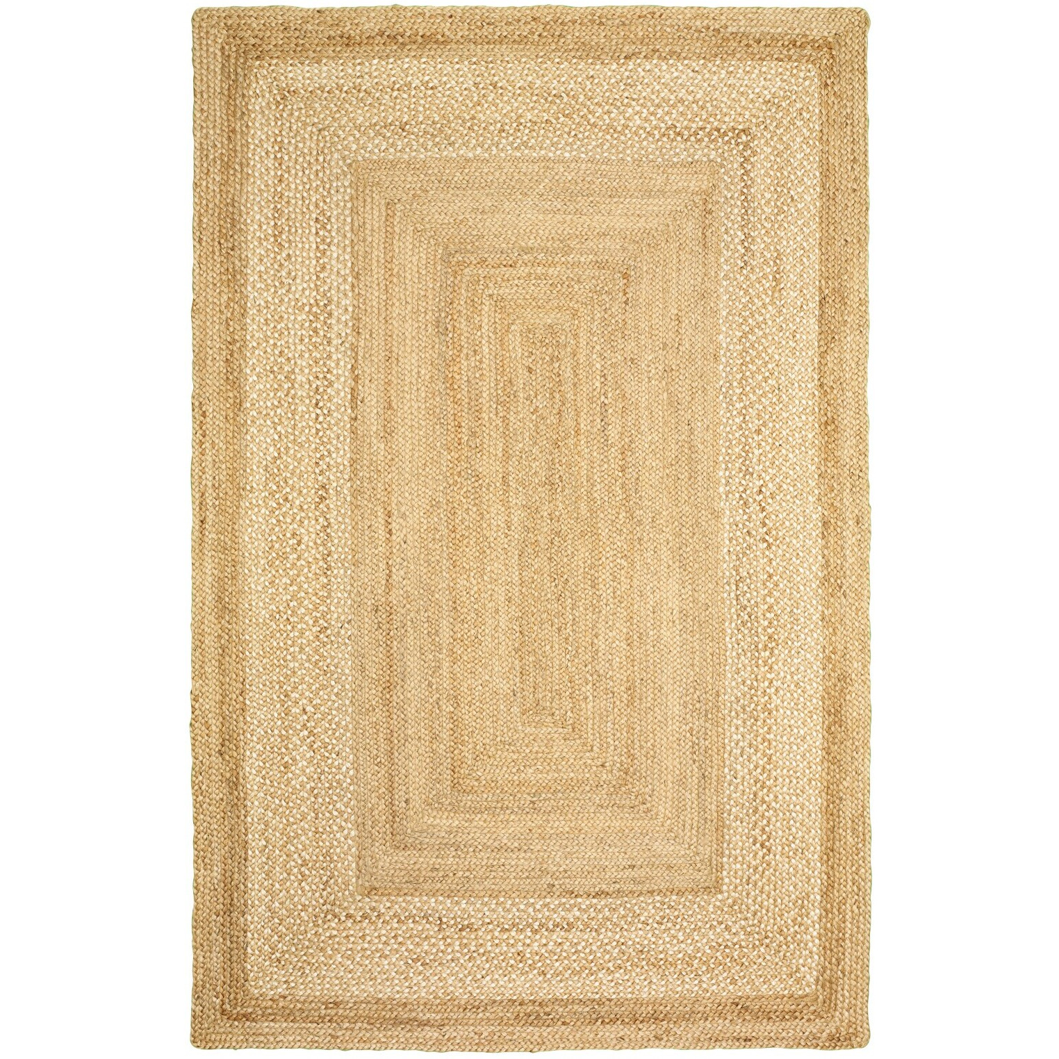 8 X 10 Classic Tan Bordered Area Rug