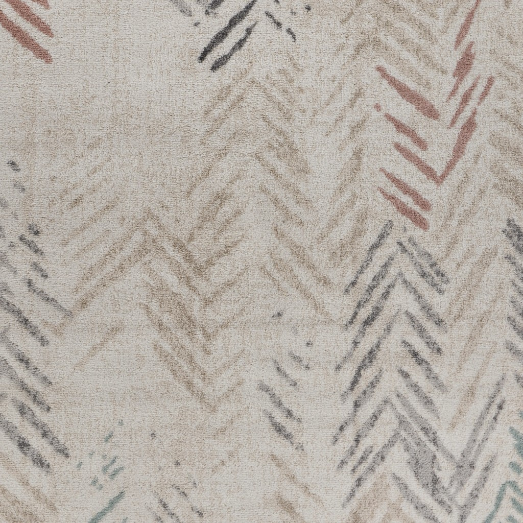 8 X 10 Ivory Eclectic Arrows Area Rug