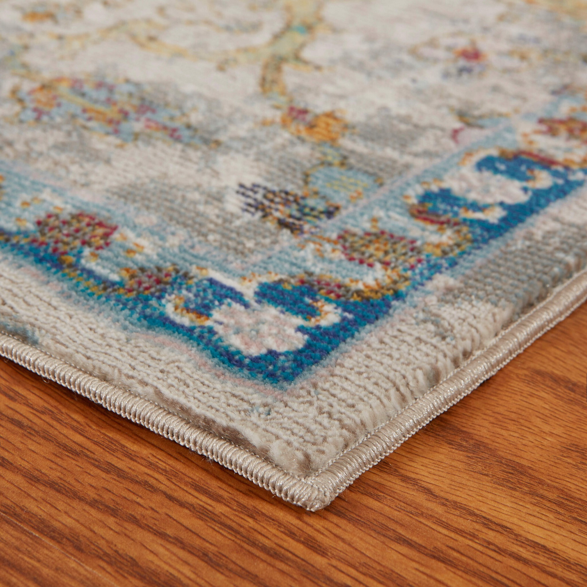 8 X 10 Beige Abstract Garden Area Rug