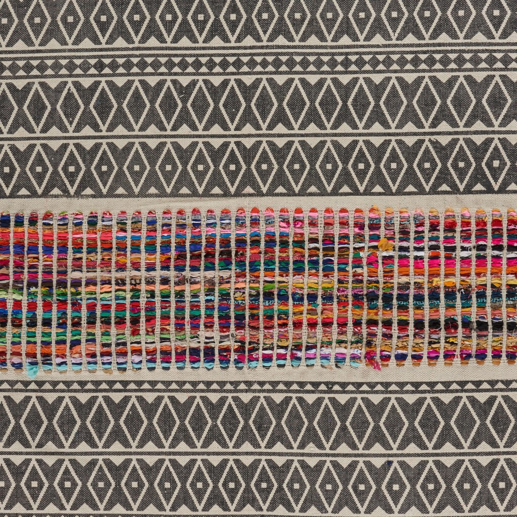 5 X 7 Colorful Traditional Chindi Area Rug
