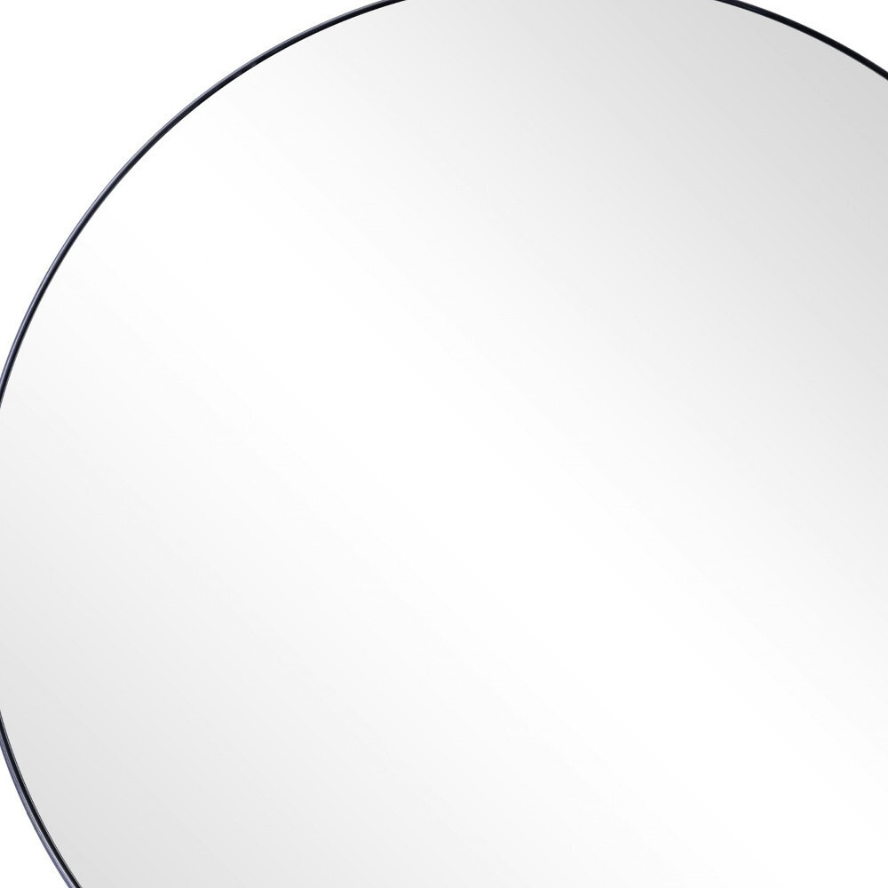 Clean And Chic Round Mirror