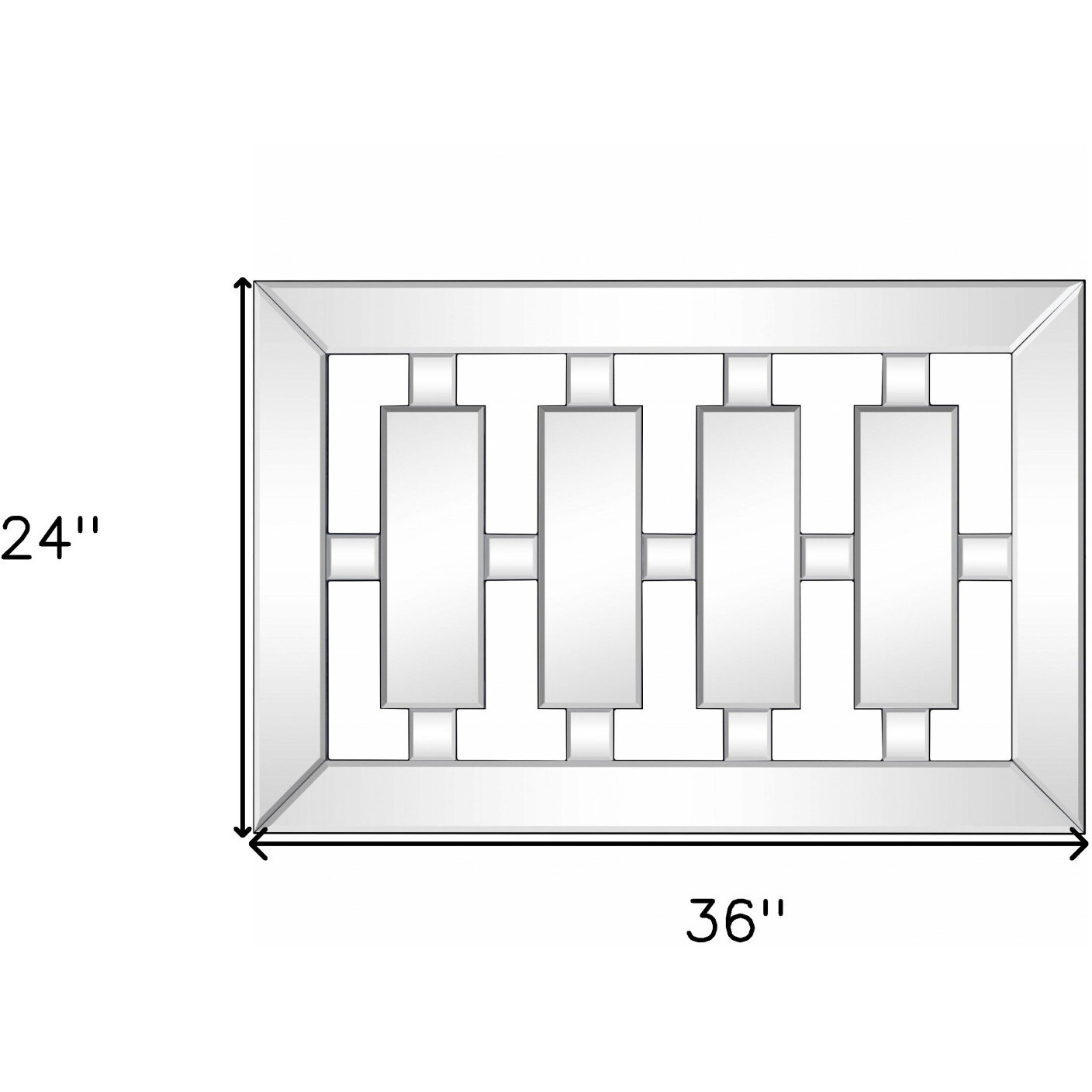United Square Wall Mirror