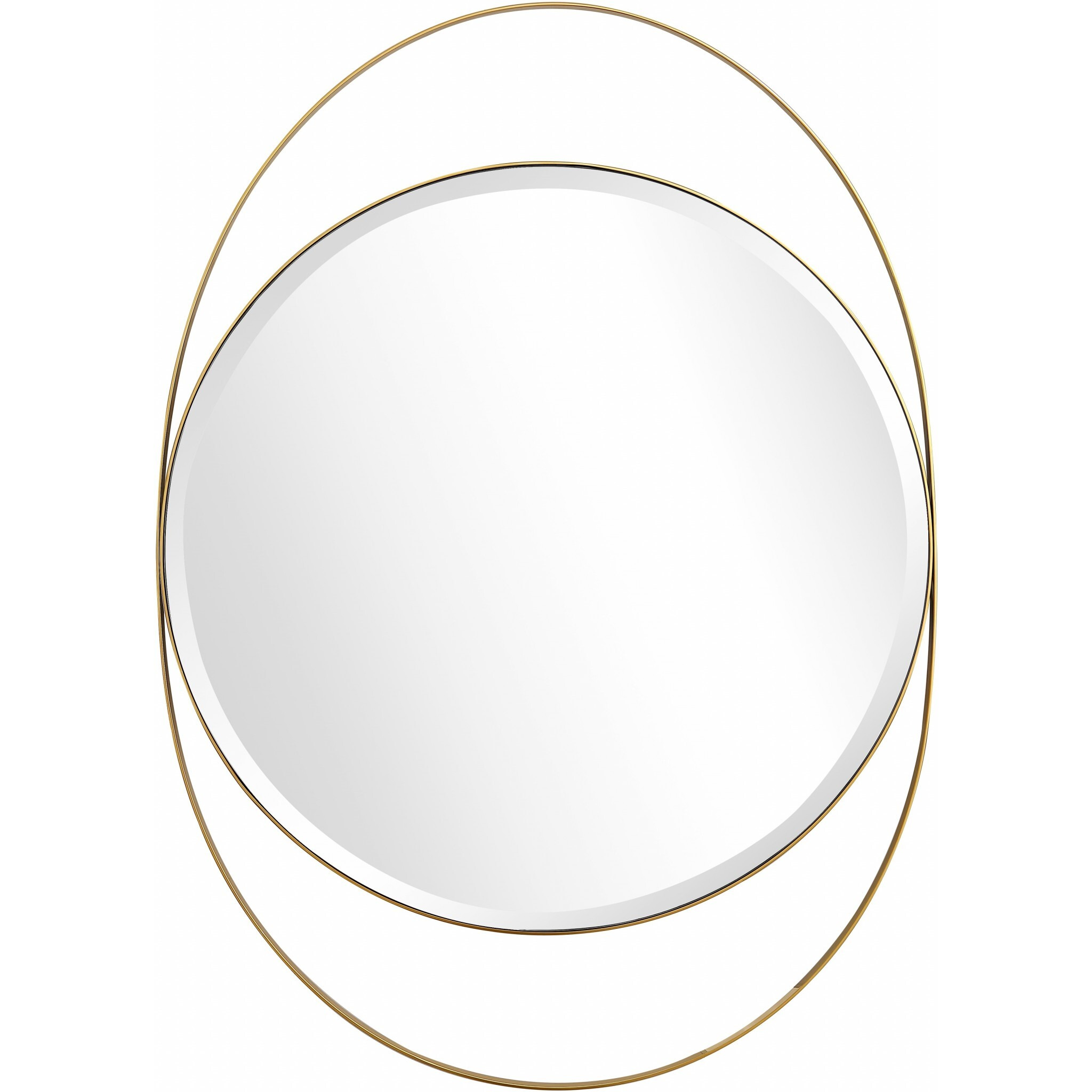 Black And Gold Wall Mirror