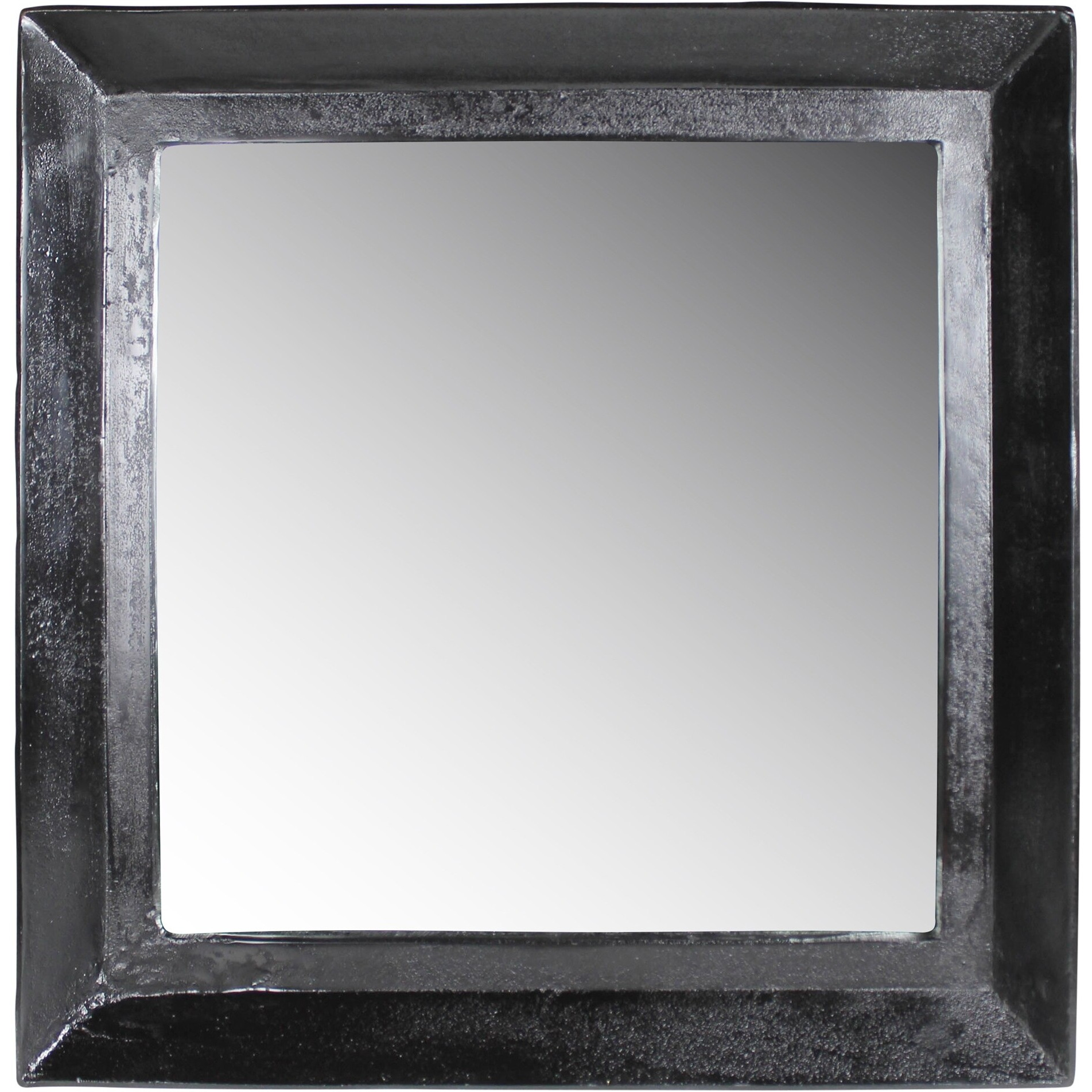 Cast Aluminum Square Mirror