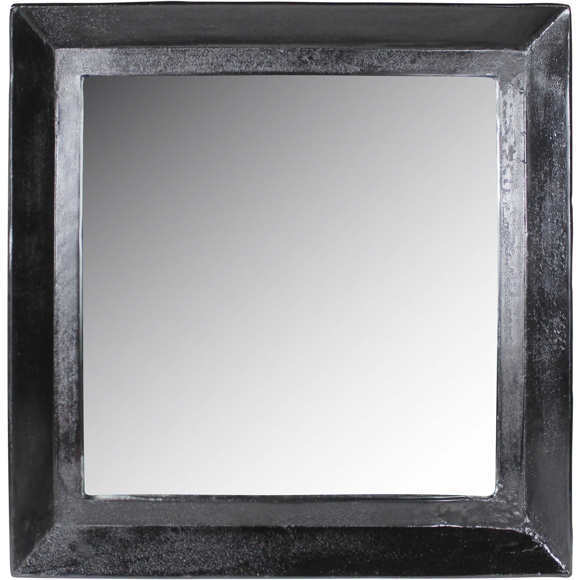 Cast Aluminum Square Mirror