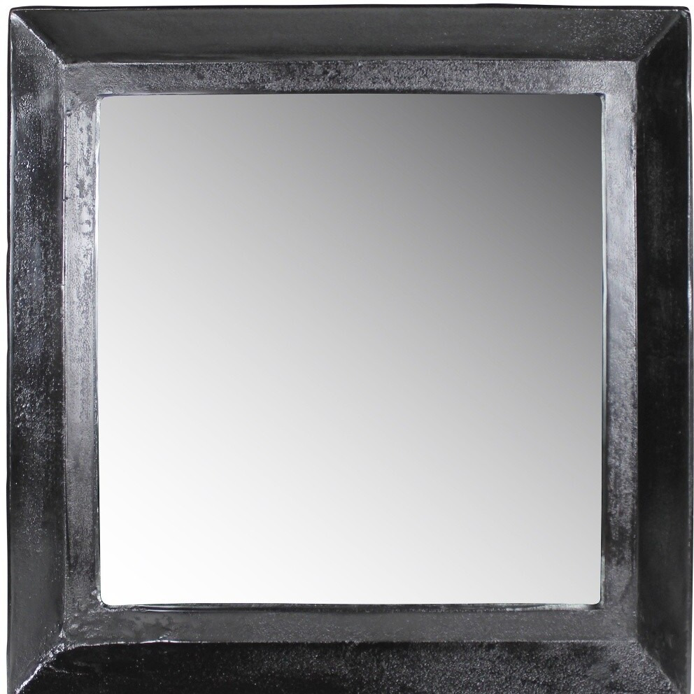 Cast Aluminum Square Mirror
