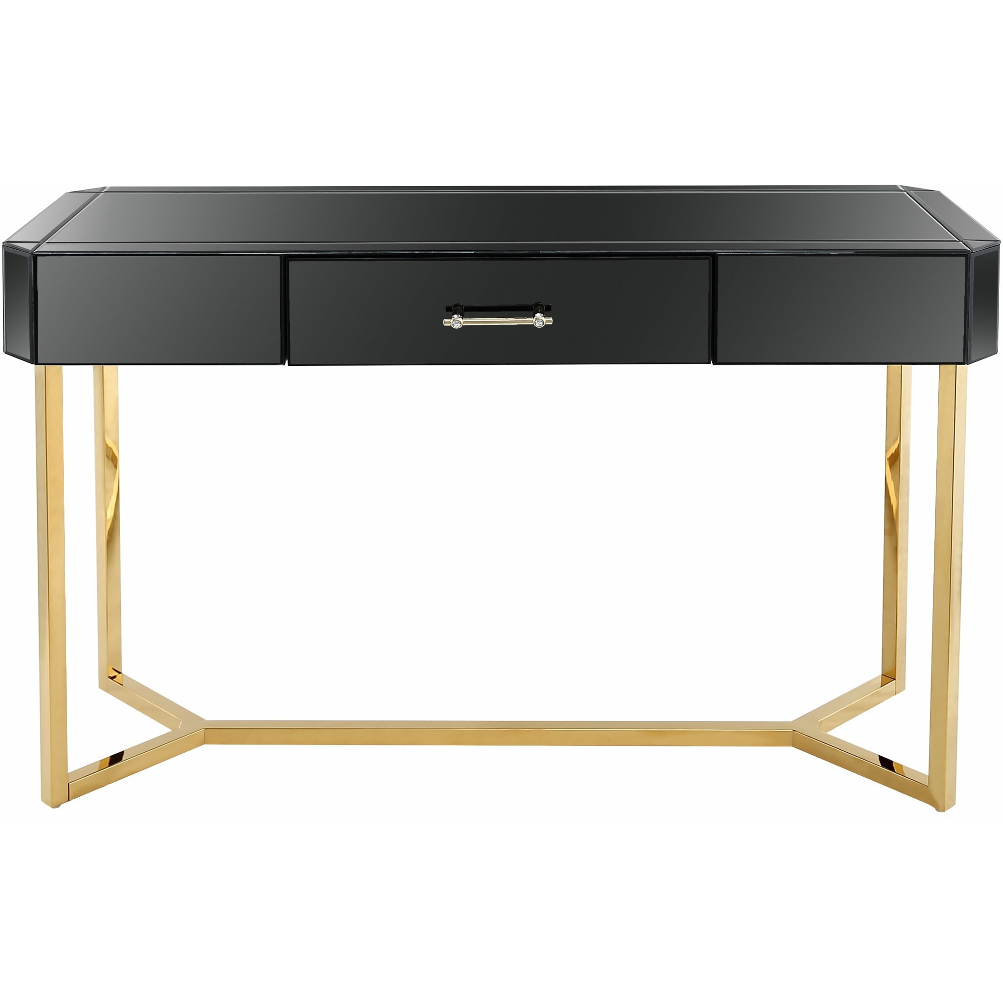 Black And Gold Console Table