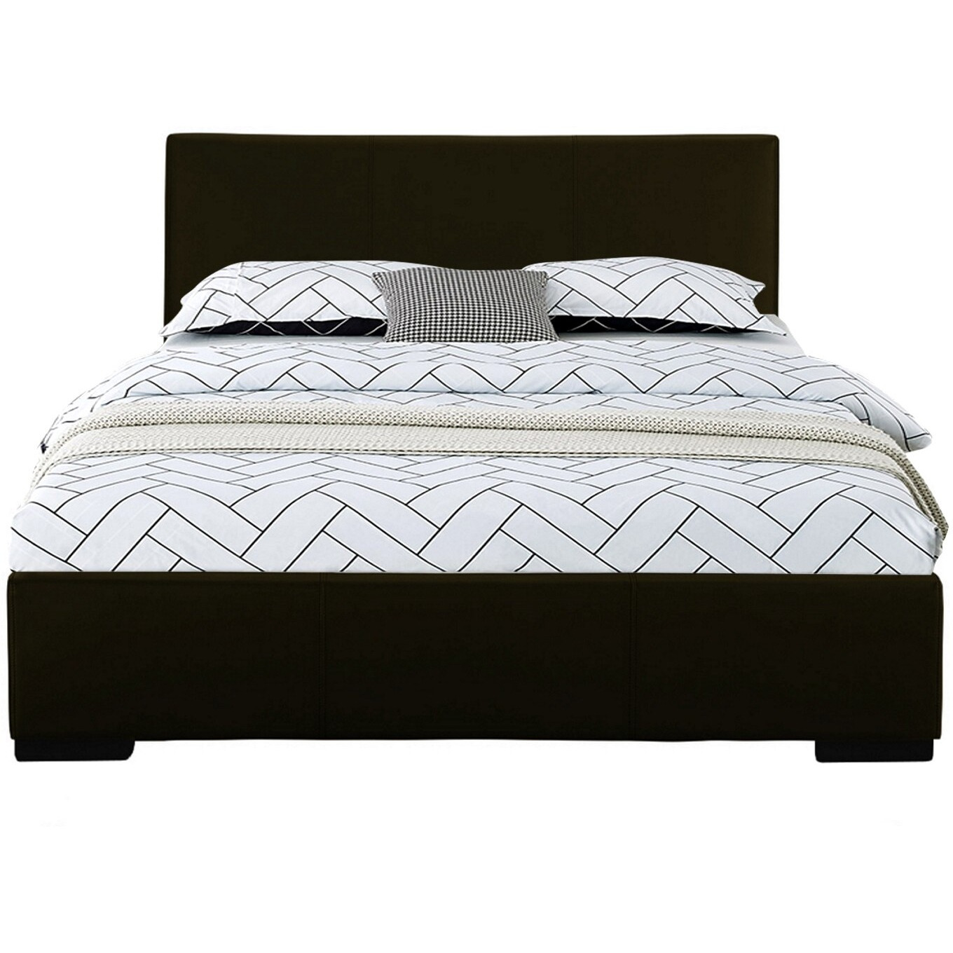 Black Platform King Bed