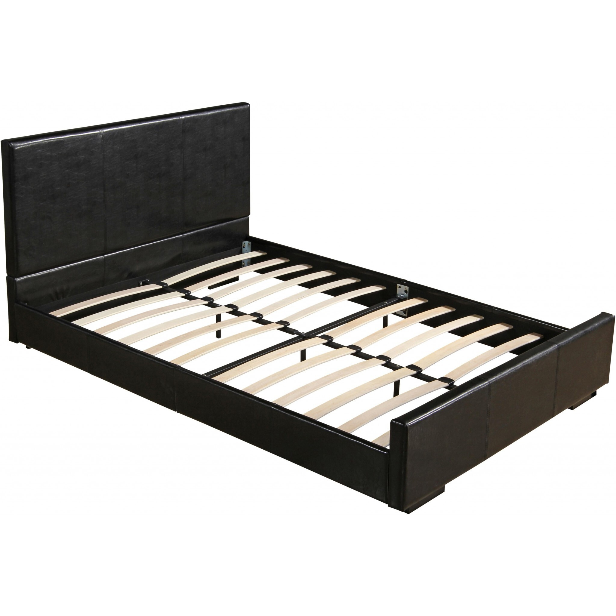 Black Platform King Bed