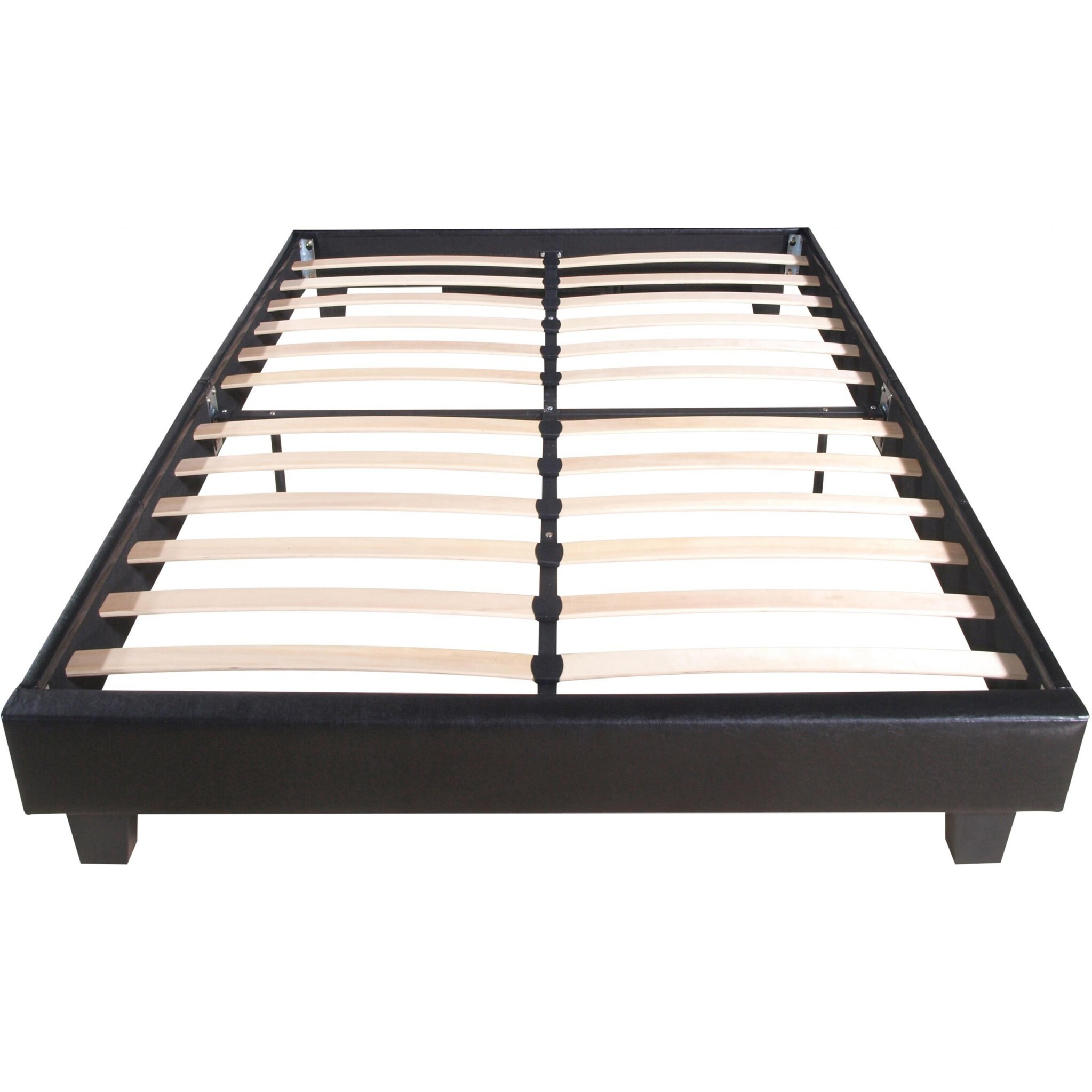 Black Platform Queen Bed