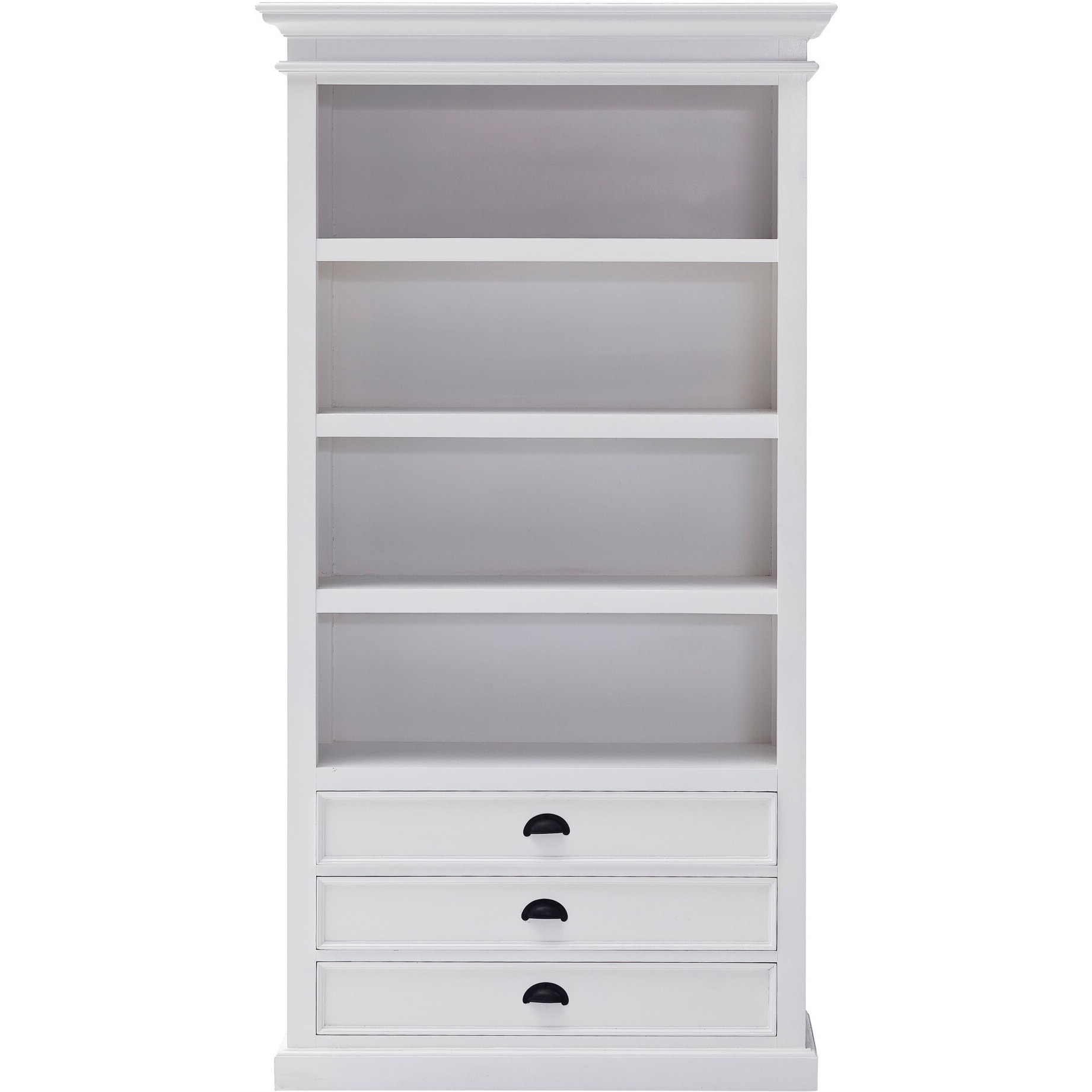 Classic White Bookcase