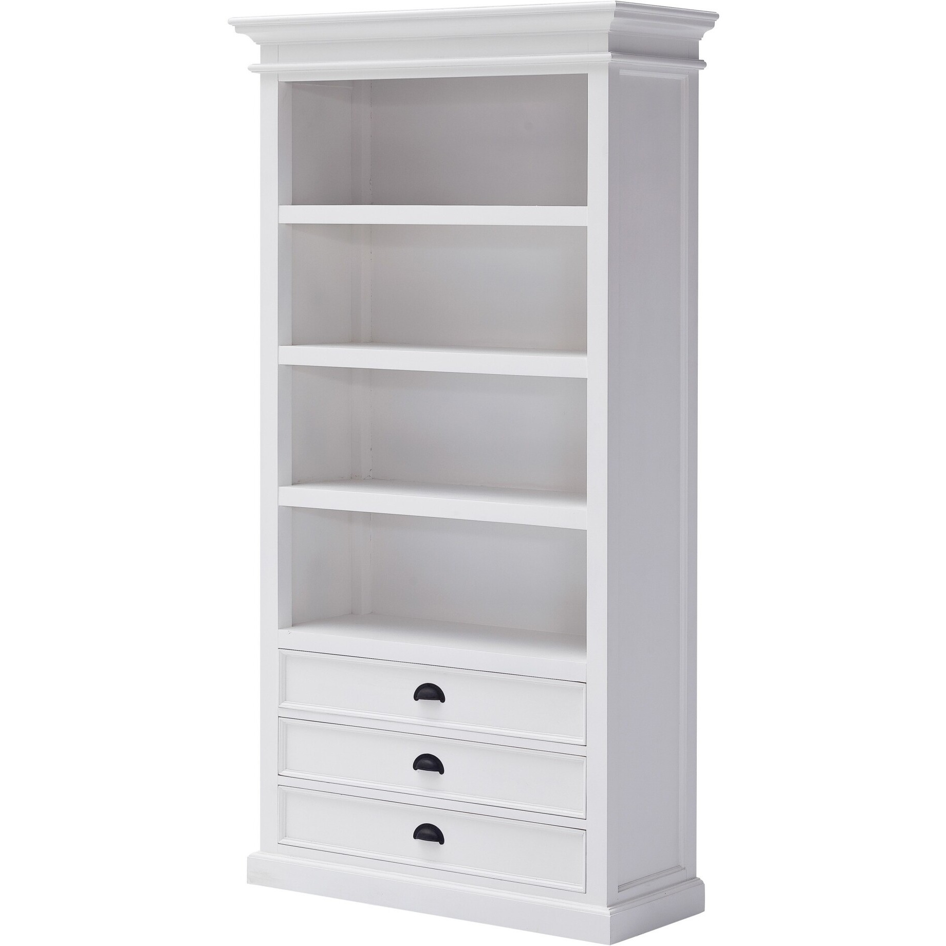 Classic White Bookcase