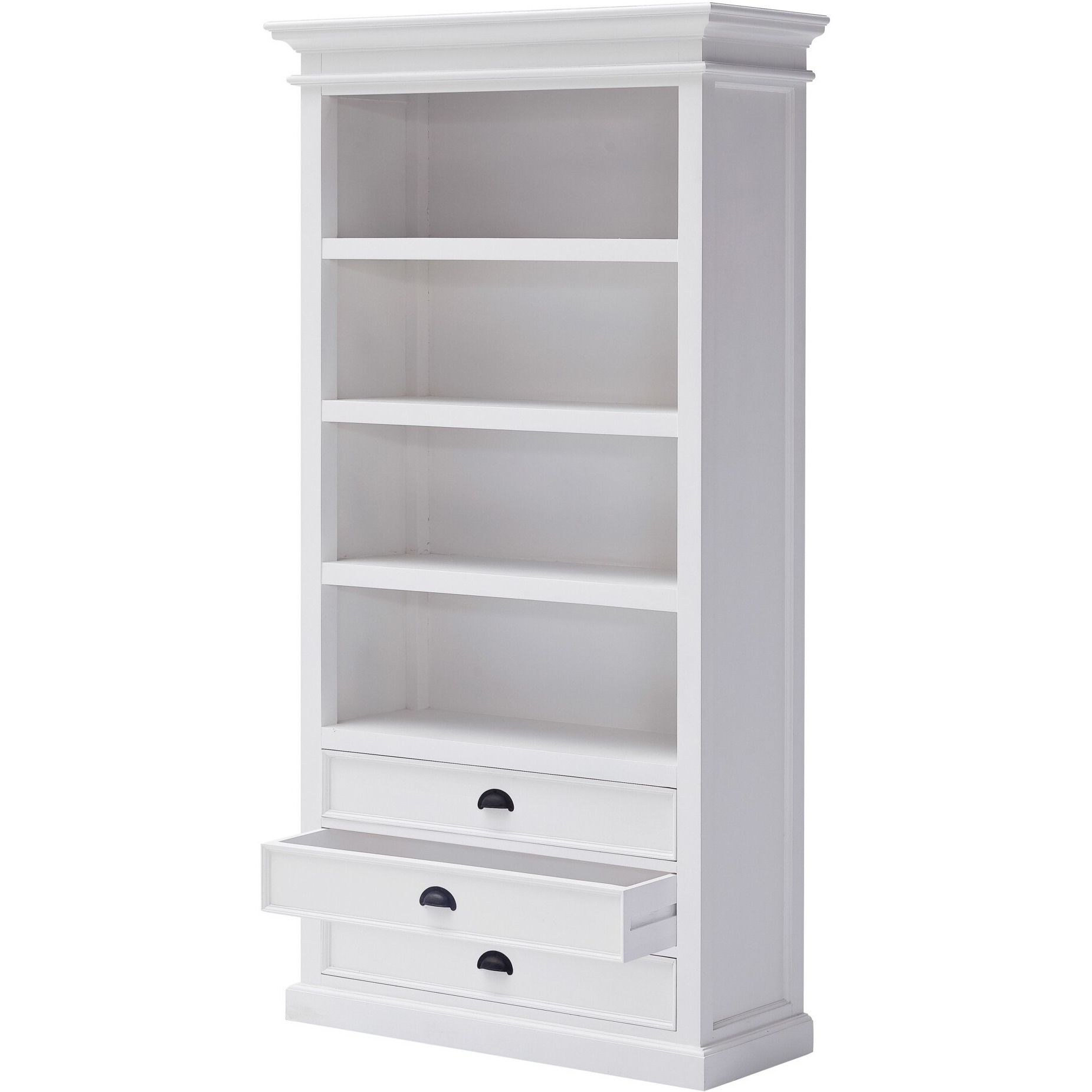 Classic White Bookcase