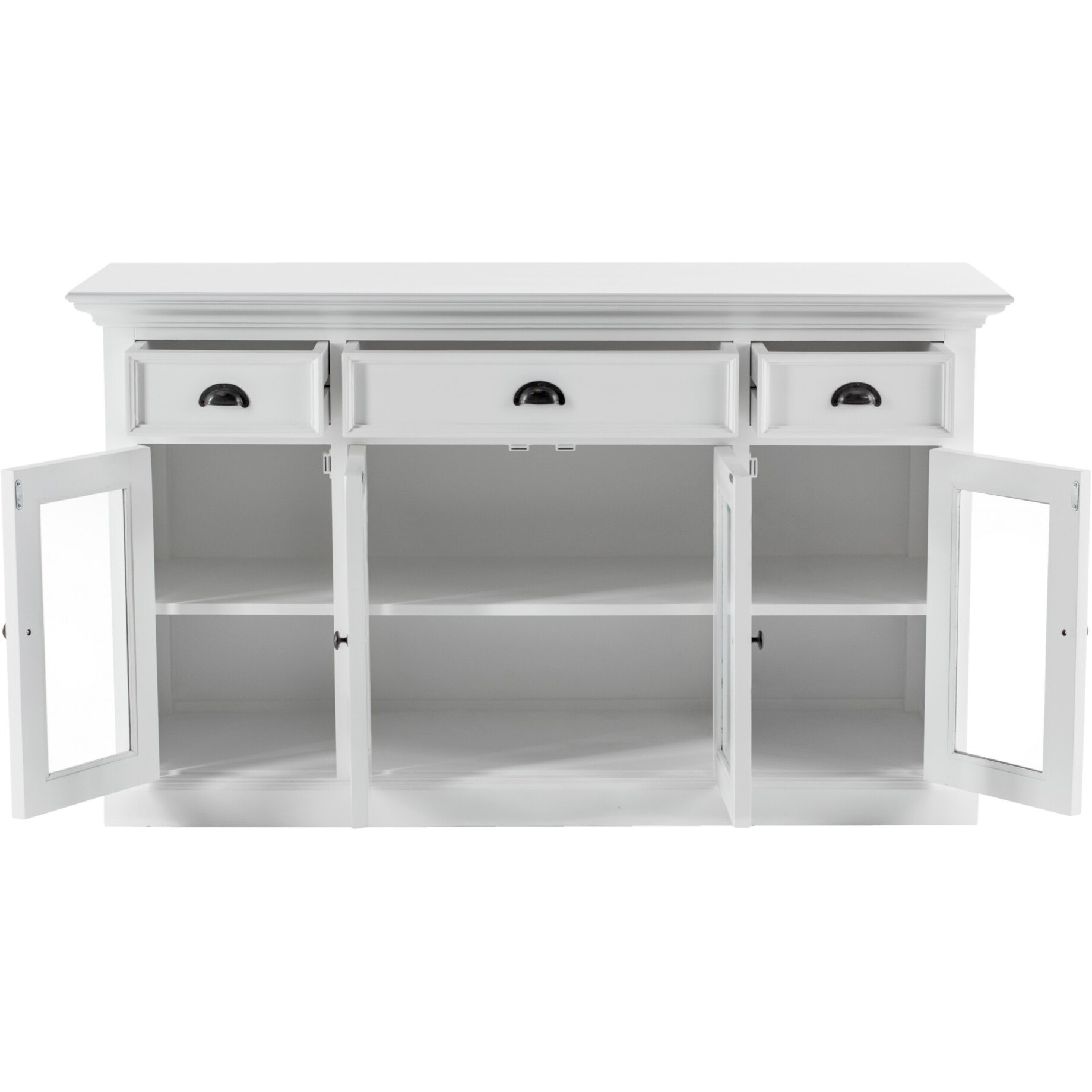 Modern Farmhouse White Buffet Server