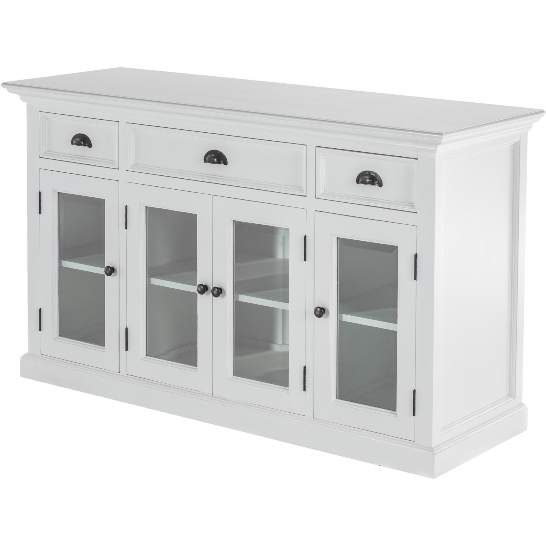 Modern Farmhouse White Buffet Server