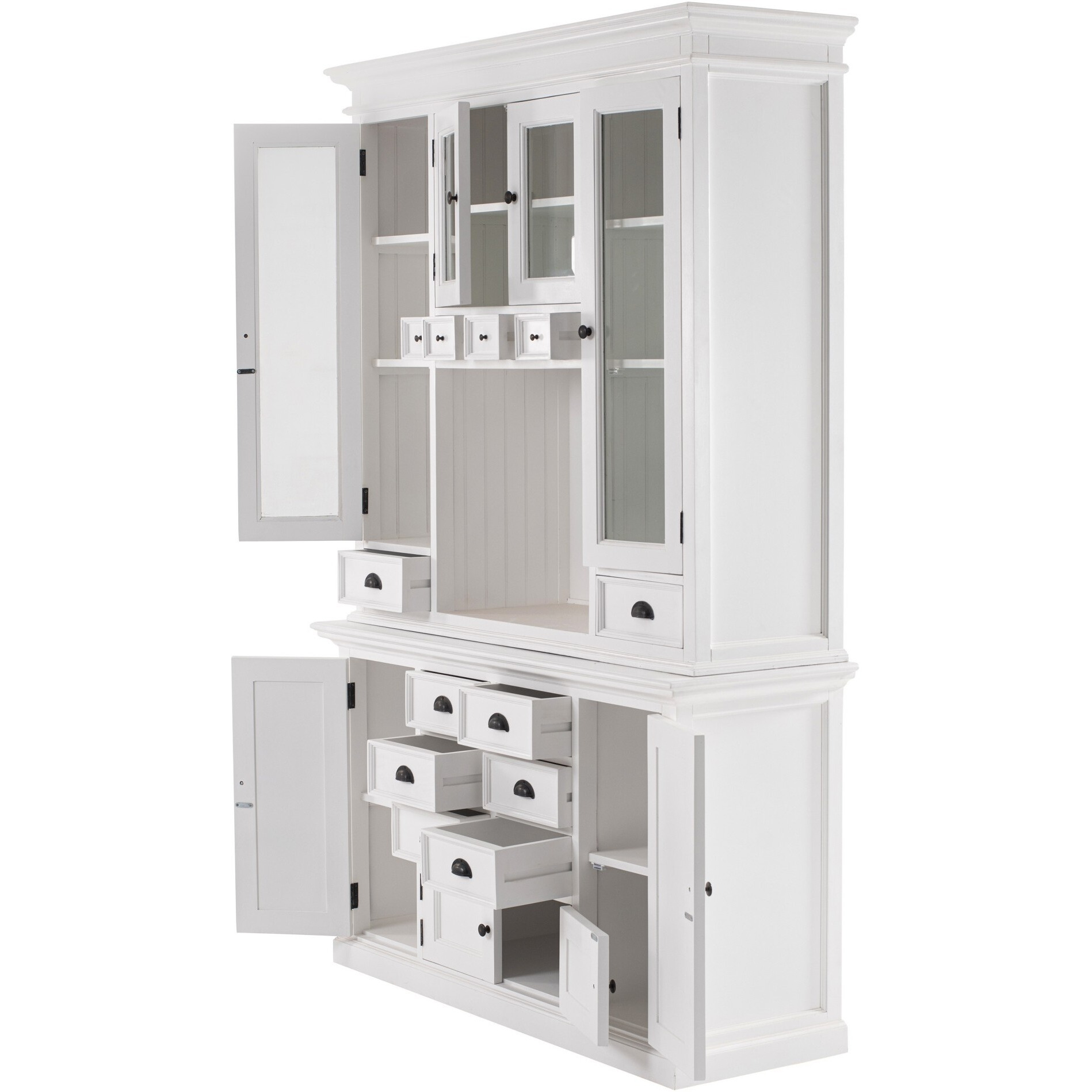 Classic White Kitchen Hutch