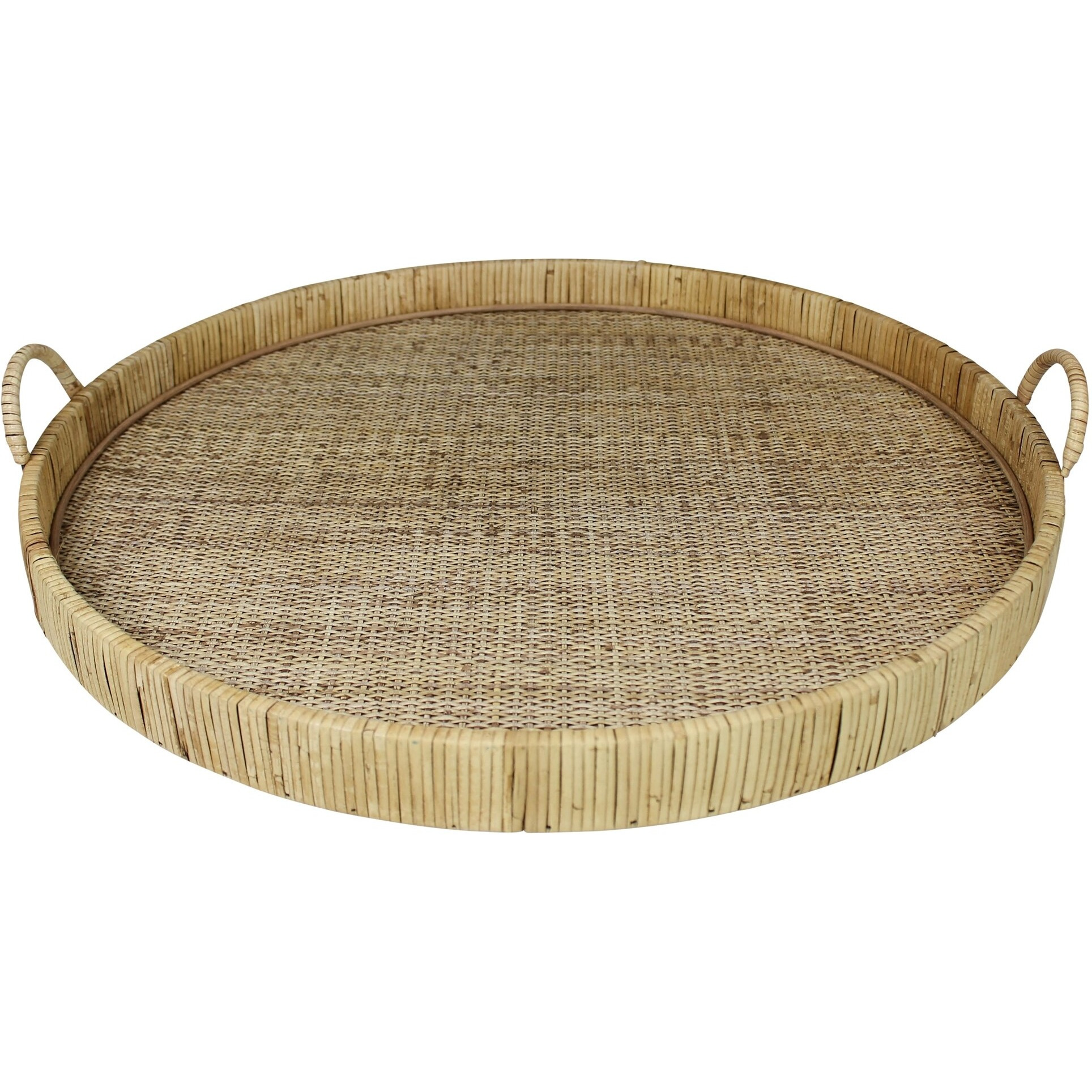 Jumbo Bamboo Round Tray