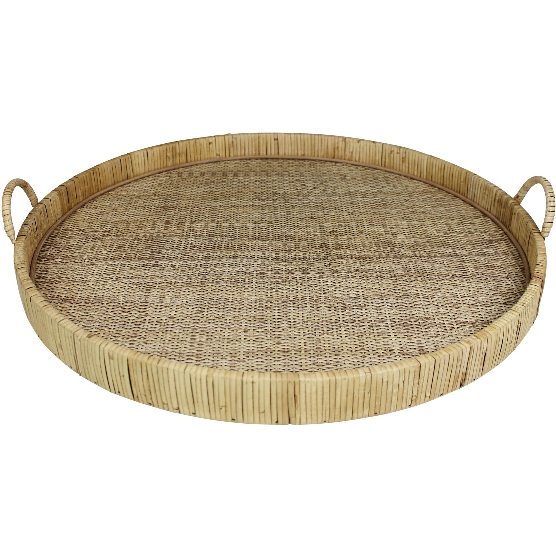 Jumbo Bamboo Round Tray