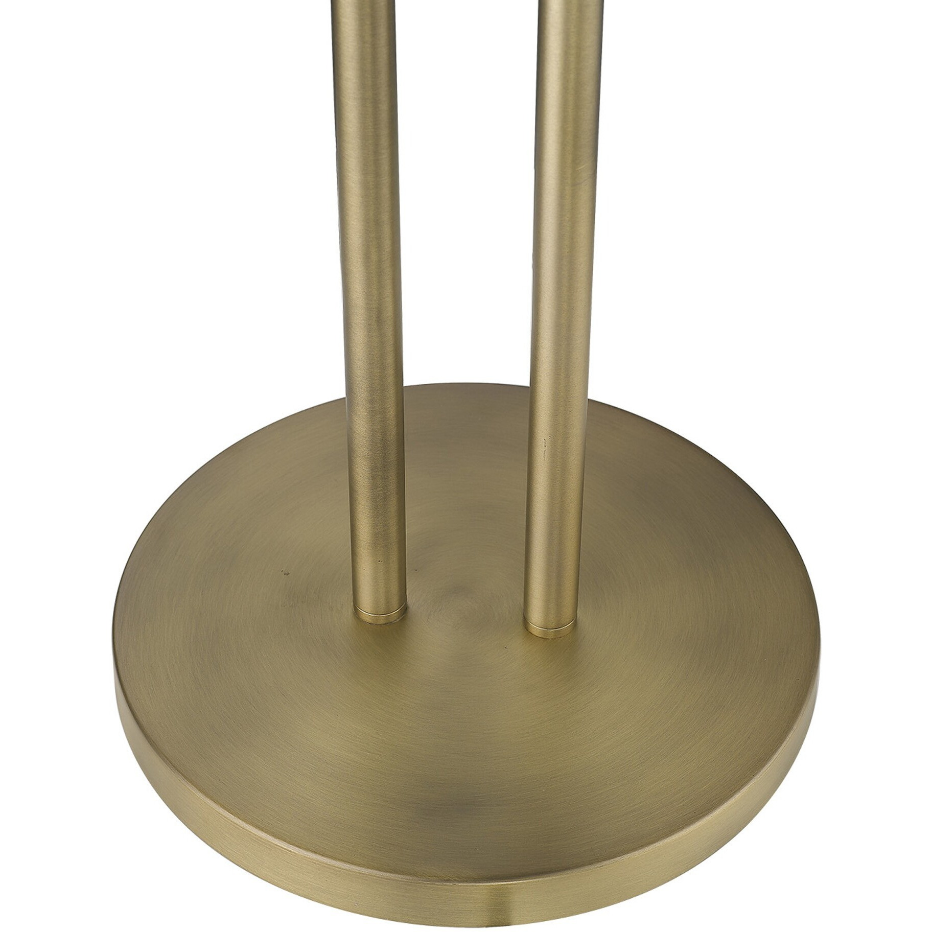 Perret 2-Light Aged Brass Floor Lamp