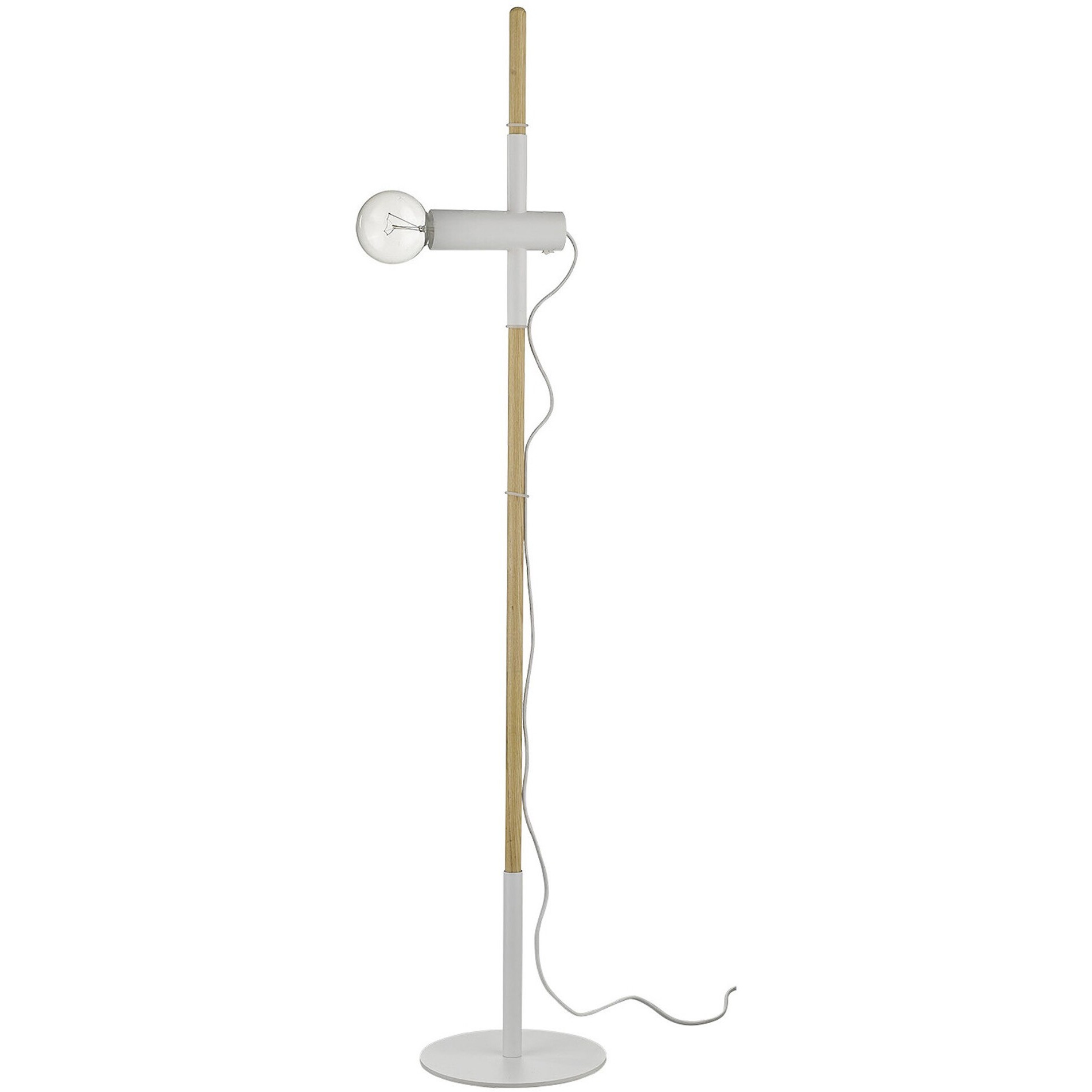 Hilyte 1-Light White Floor Lamp