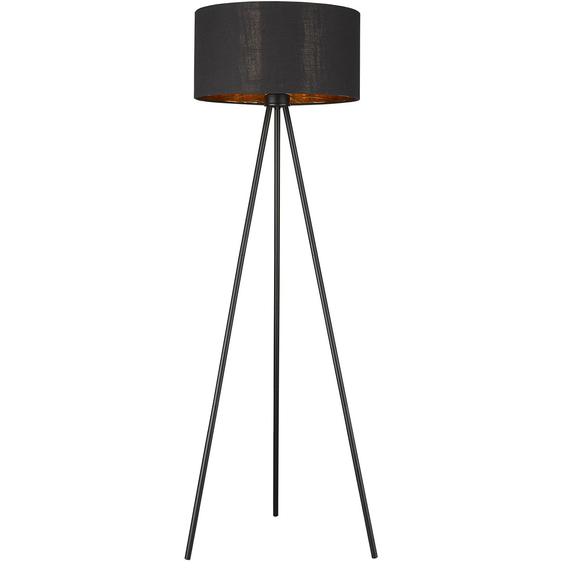 Morenci 1-Light Matte Black Floor Lamp