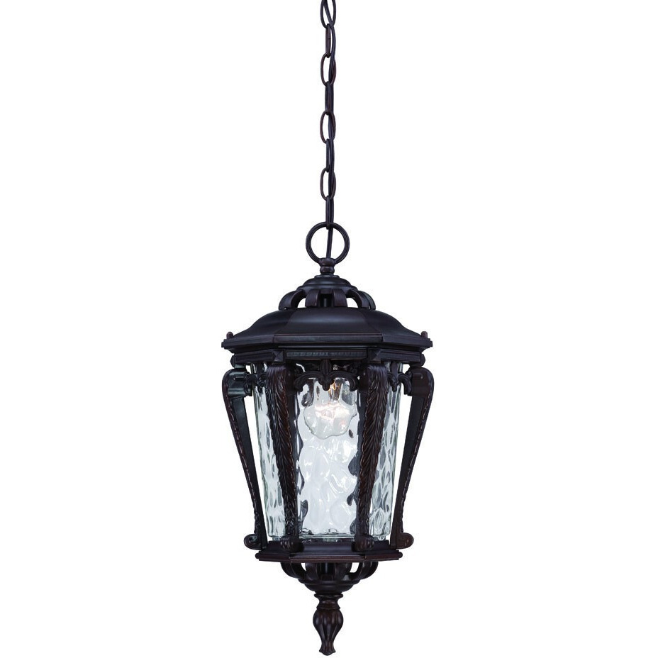 Stratford 1-Light Architectural Bronze Hanging Light