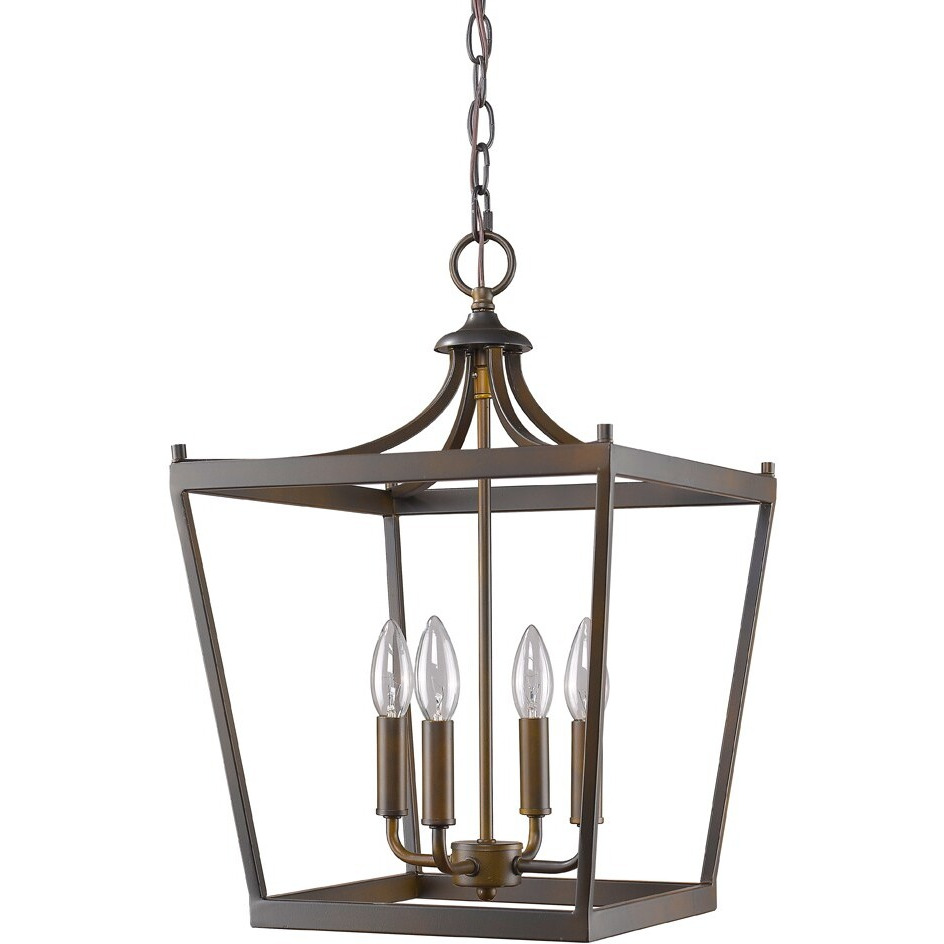 Kennedy 4-Light Oil-Rubbed Bronze Pendant