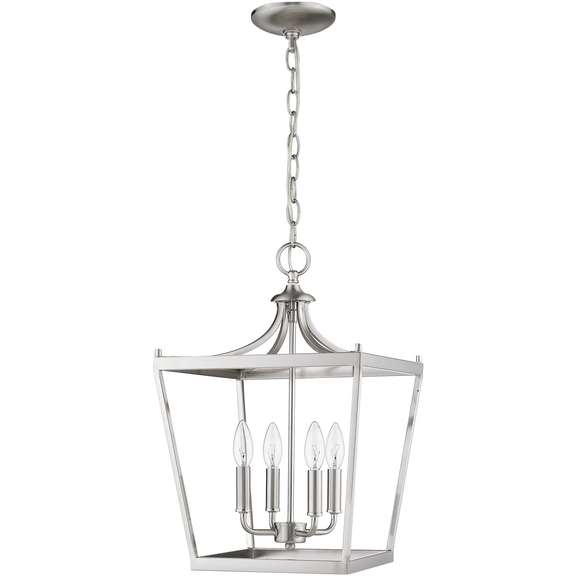 Kennedy 4-Light Satin Nickel Pendant