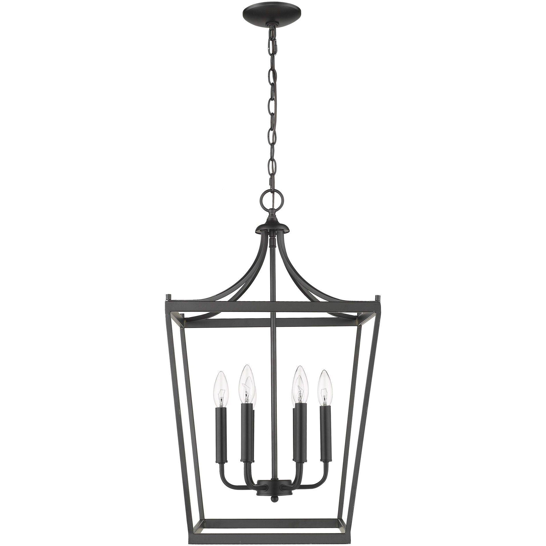 Kennedy 6-Light Matte Black Pendant