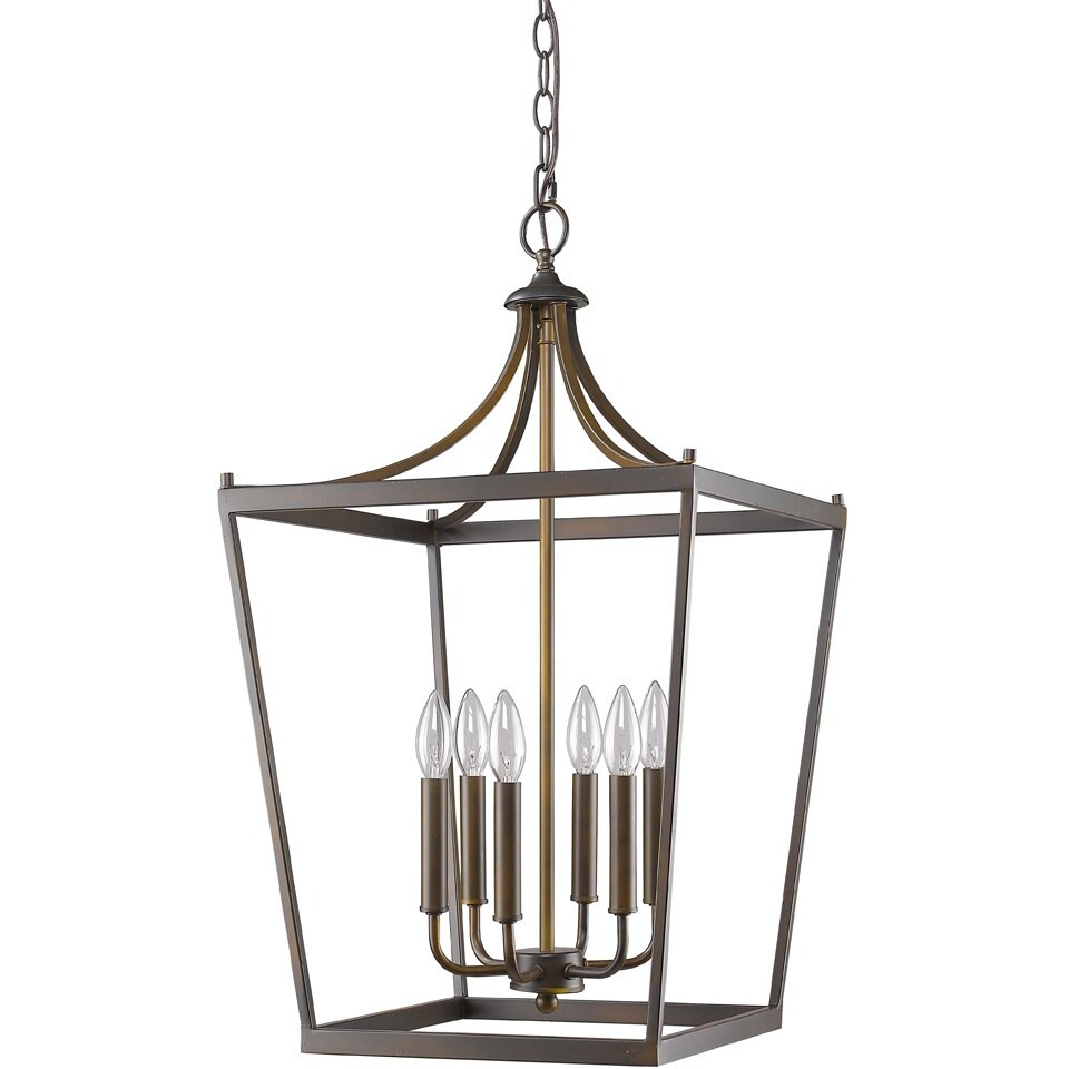 Kennedy 6-Light Oil-Rubbed Bronze Foyer Pendant