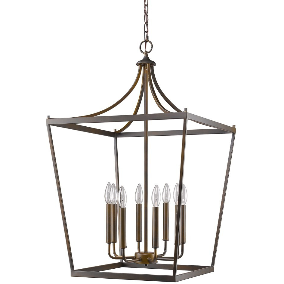 Kennedy 8-Light Oil-Rubbed Bronze Foyer Pendant