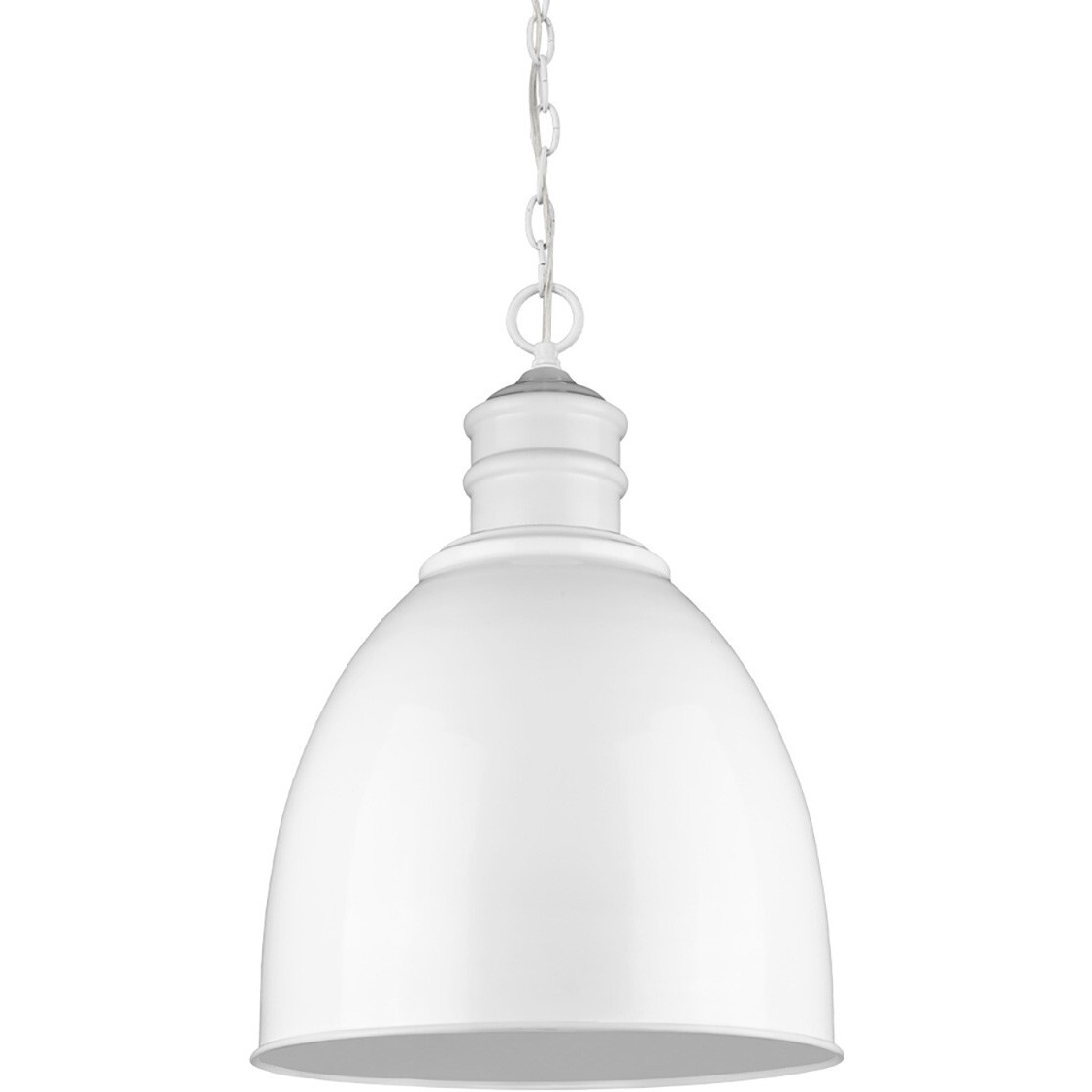 Colby 1-Light White Pendant