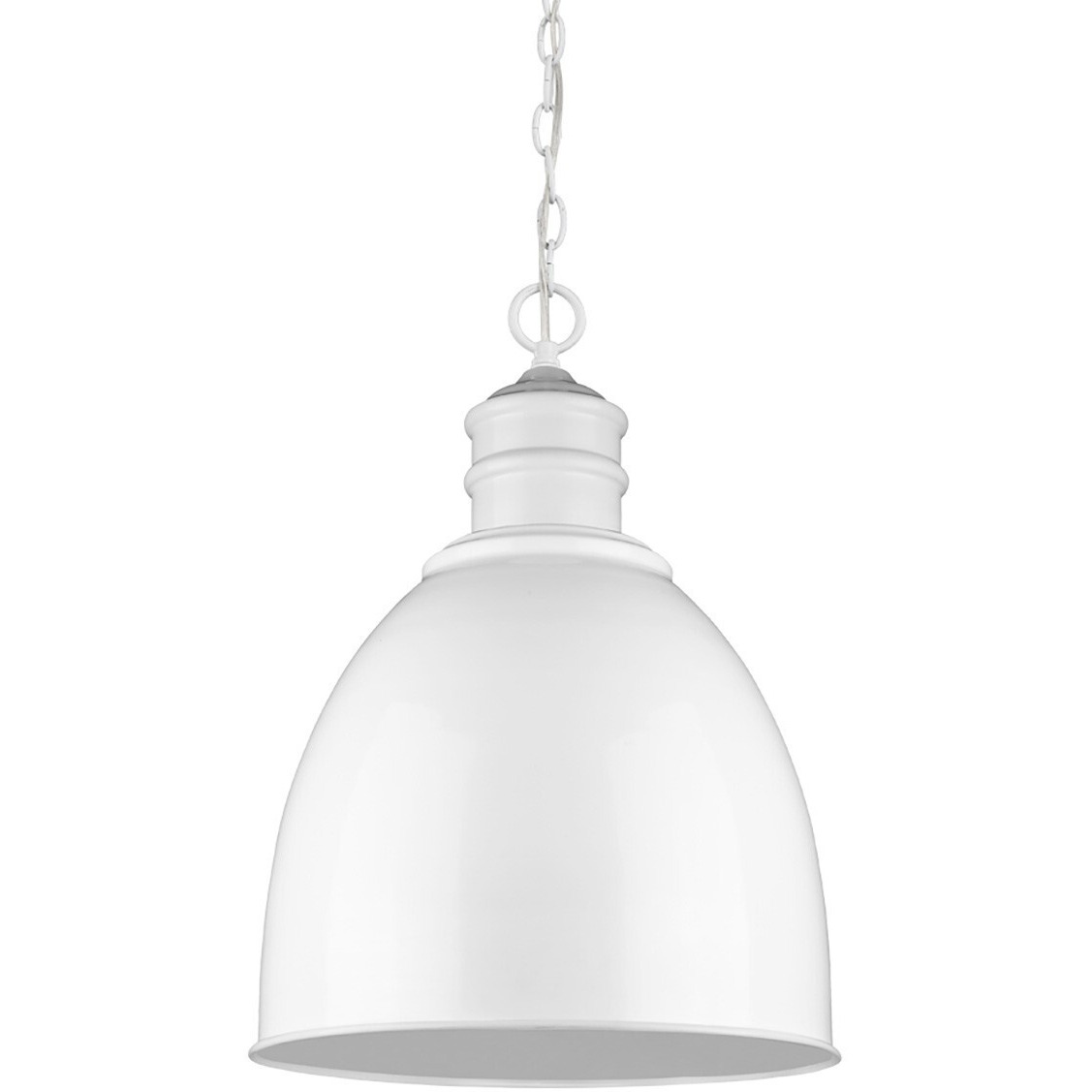 Colby 1-Light White Pendant