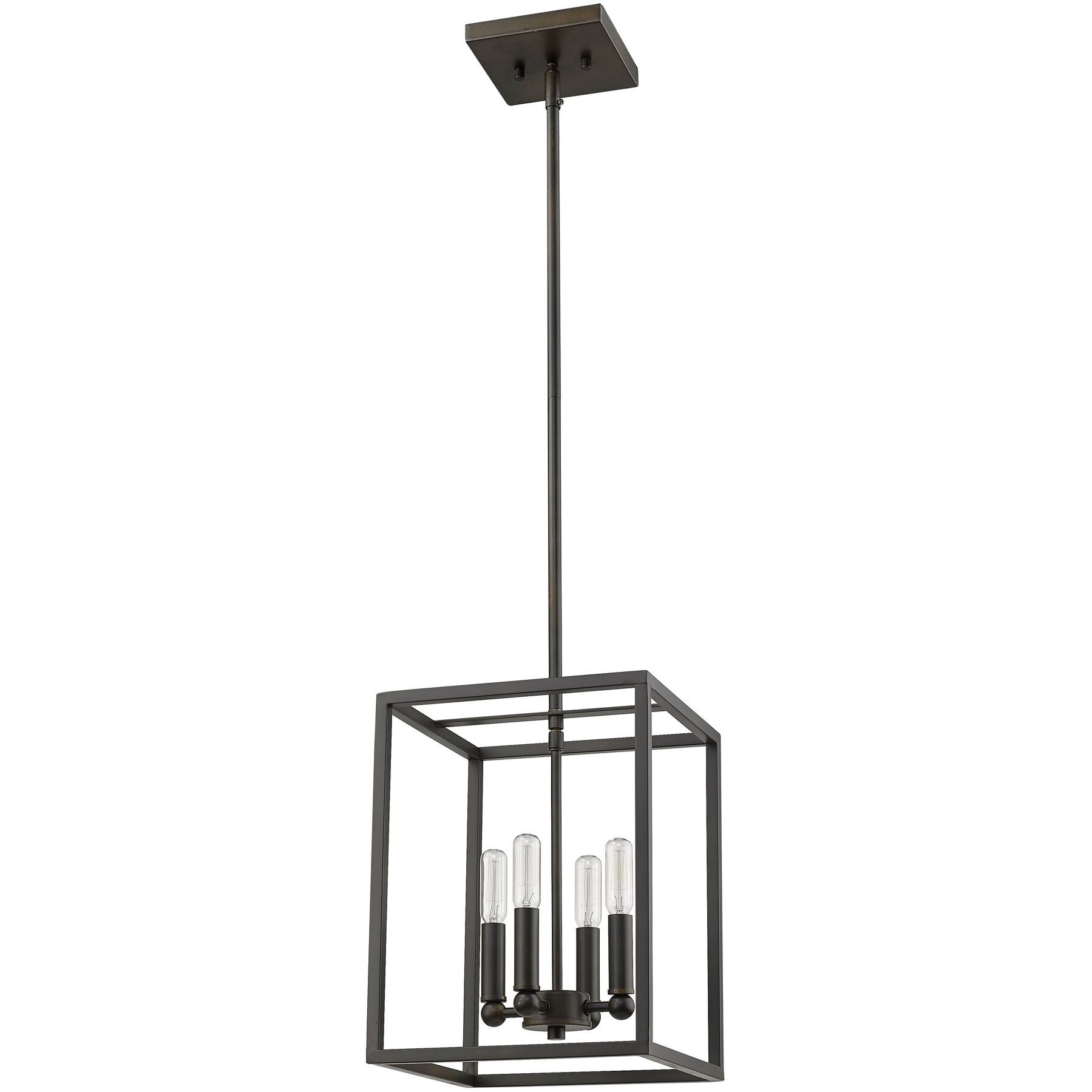 Cobar 4-Light Oil-Rubbed Bronze Pendant