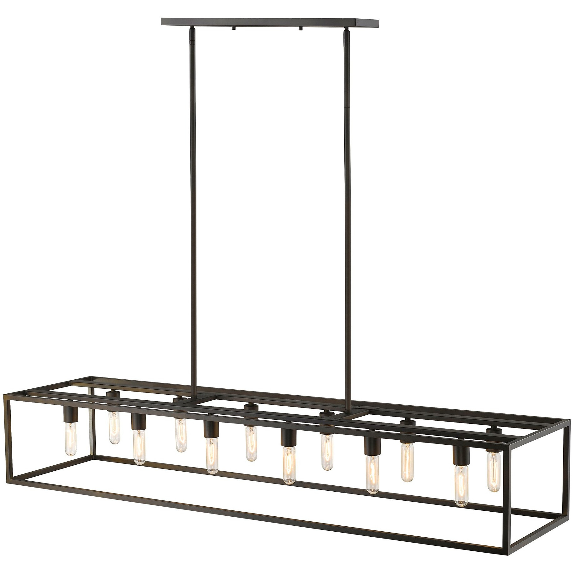 Cobar 12-Light Oil-Rubbed Bronze Island Pendant
