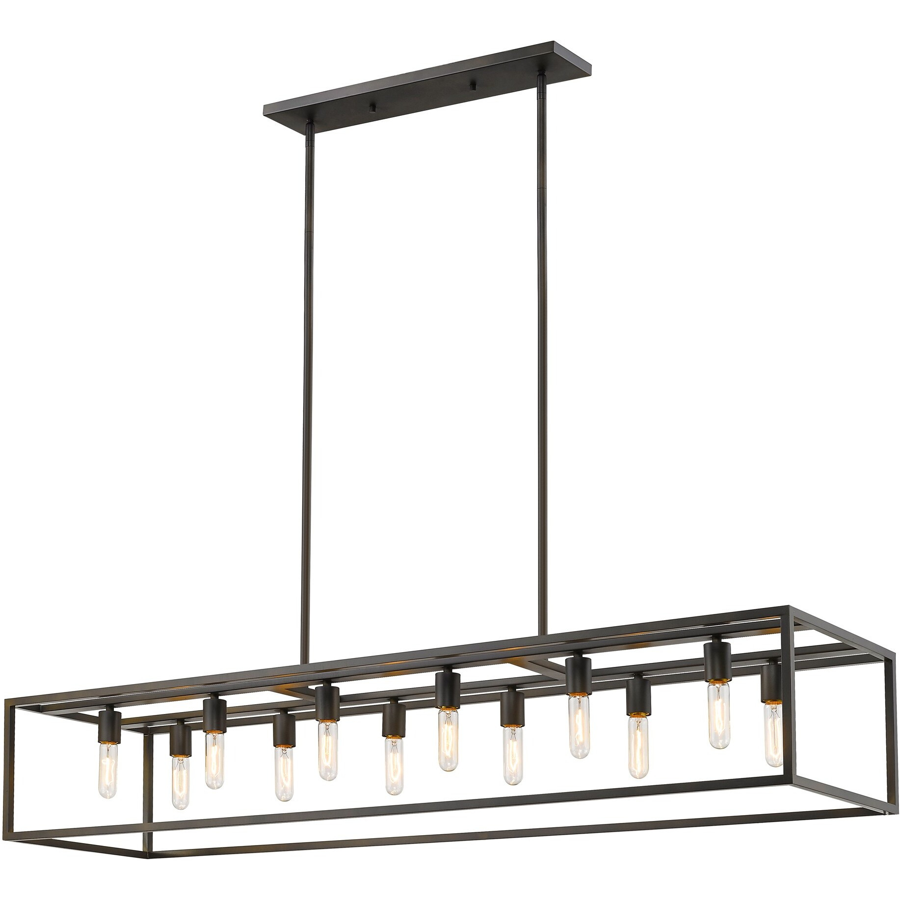 Cobar 12-Light Oil-Rubbed Bronze Island Pendant