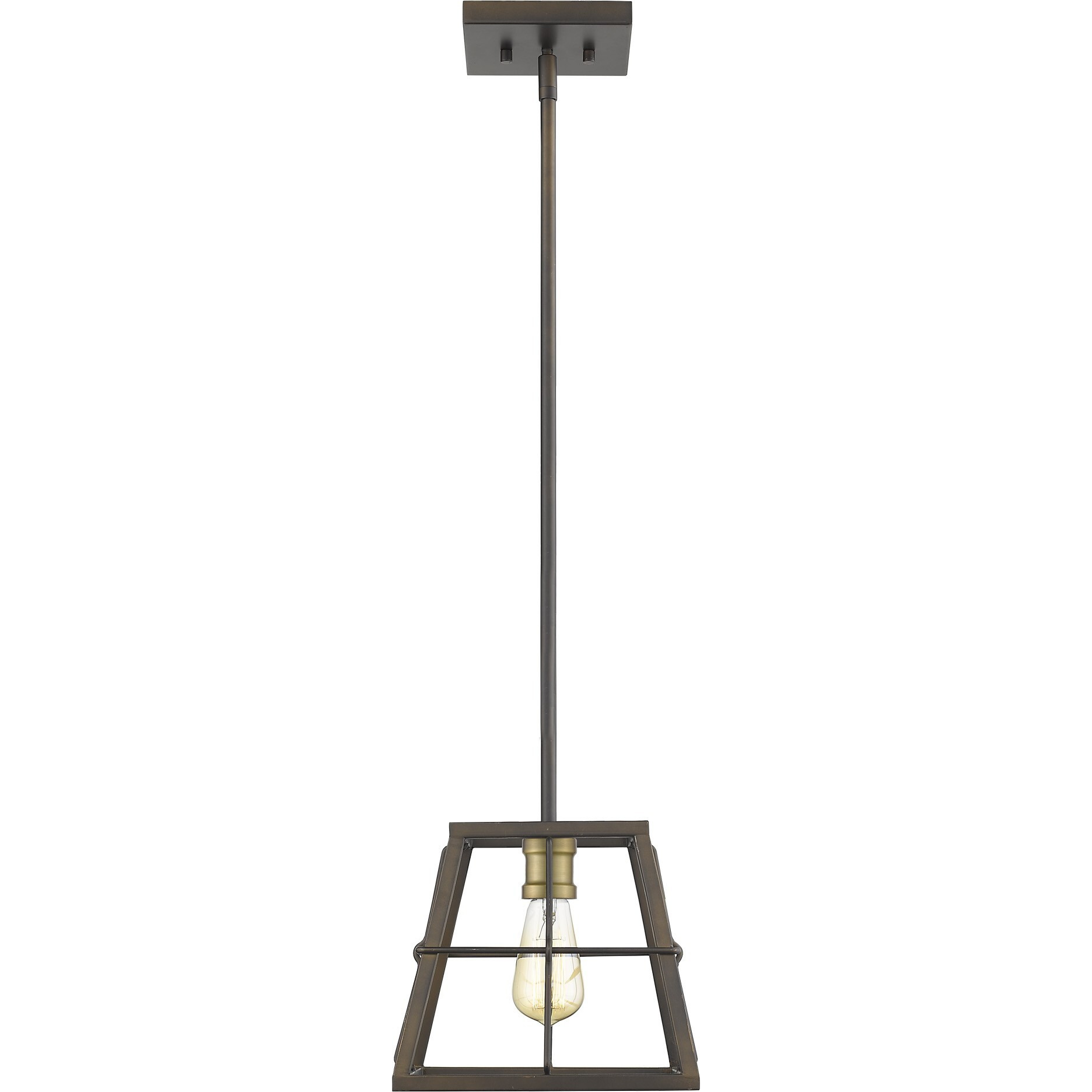 Charley 1-Light Oil-Rubbed Bronze Mini-Pendant