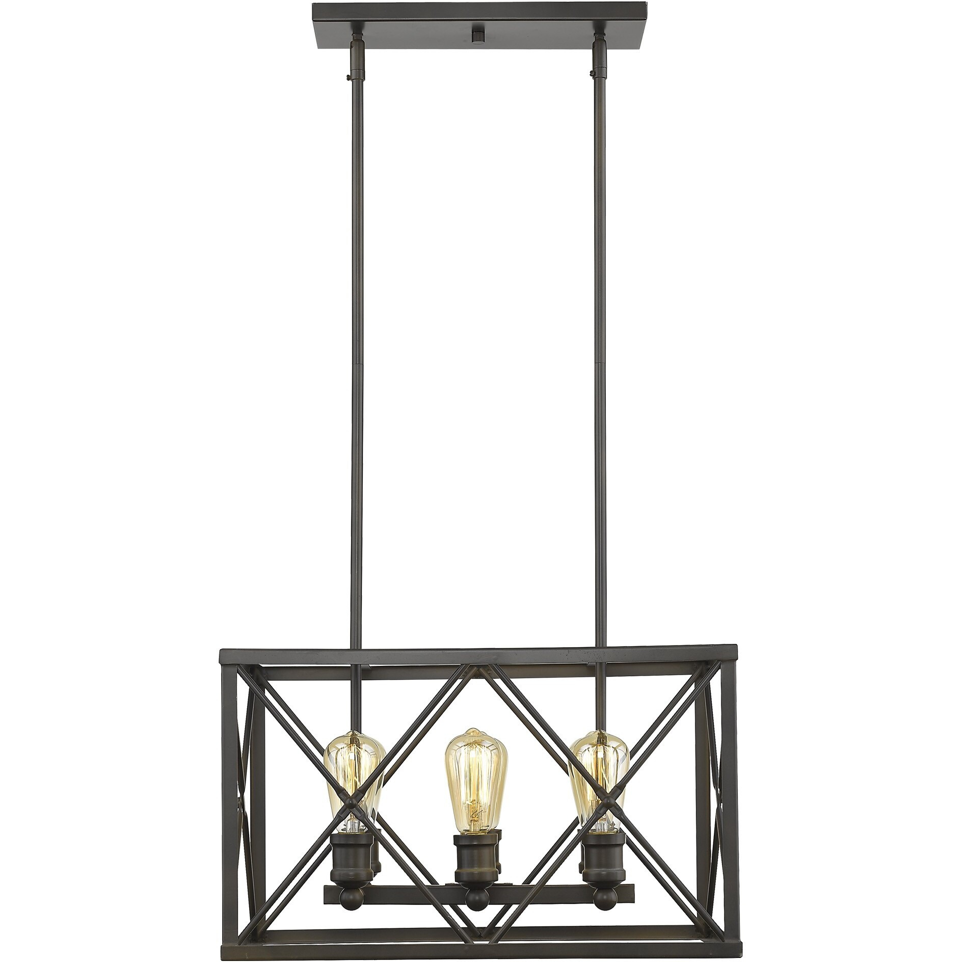 Brooklyn 6-Light Oil-Rubbed Bronze Pendant