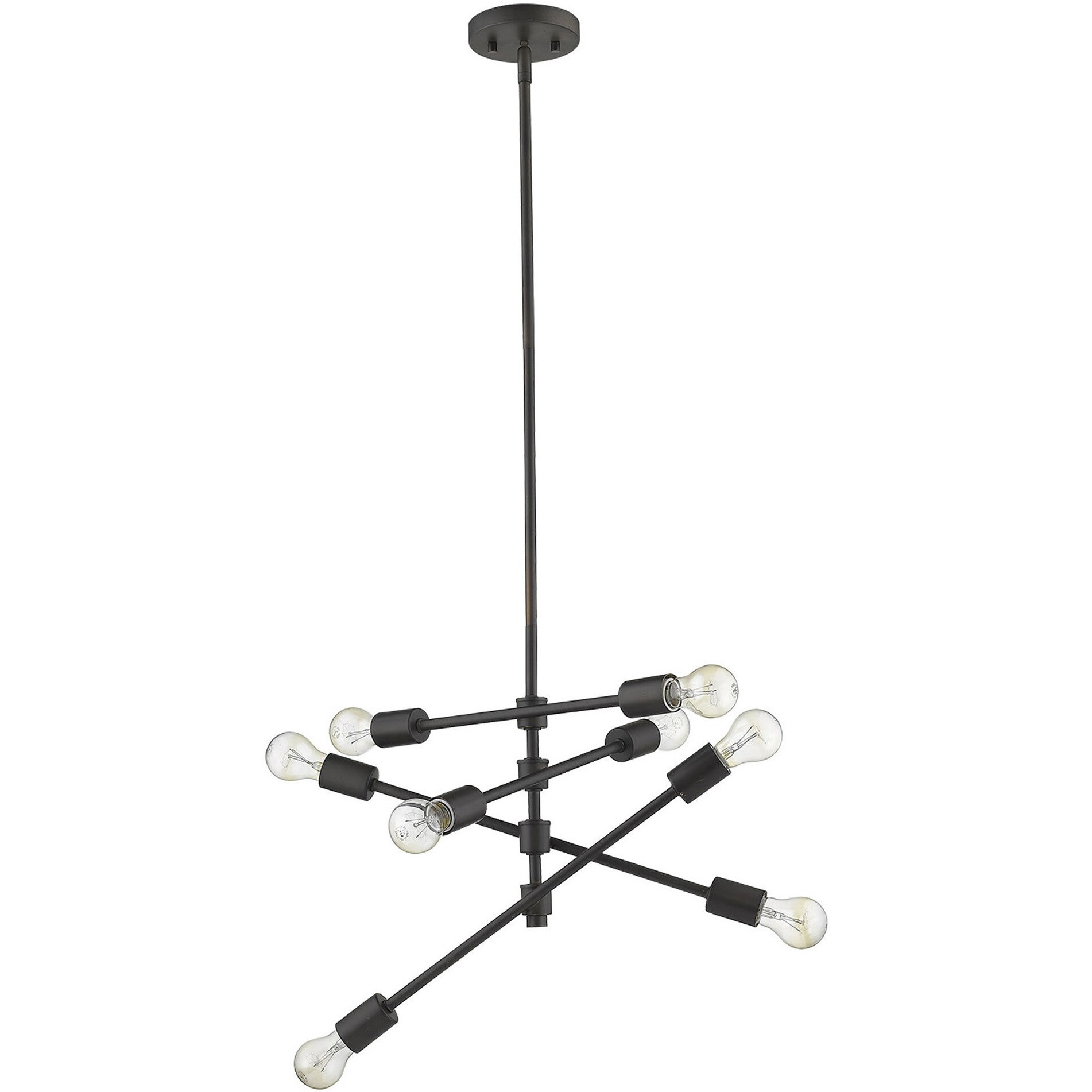 Calix 8-Light Oil-Rubbed Bronze Pendant