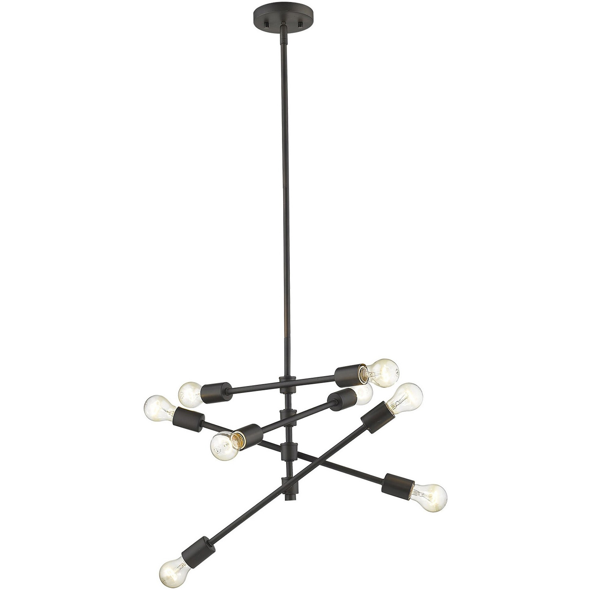 Calix 8-Light Oil-Rubbed Bronze Pendant
