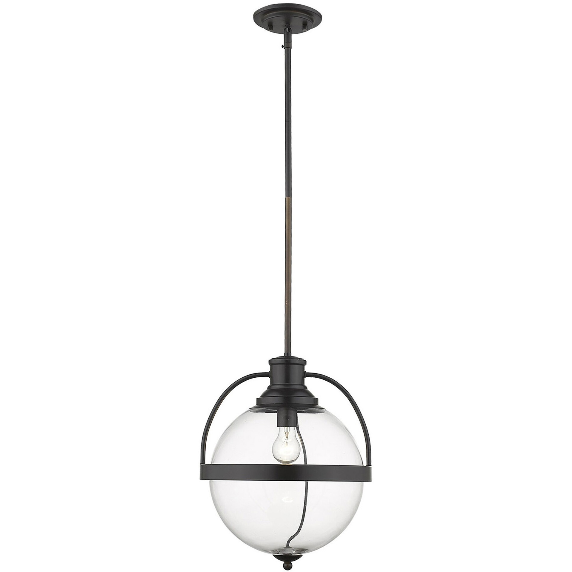 Kassian 1-Light Oil-Rubbed Bronze Pendant